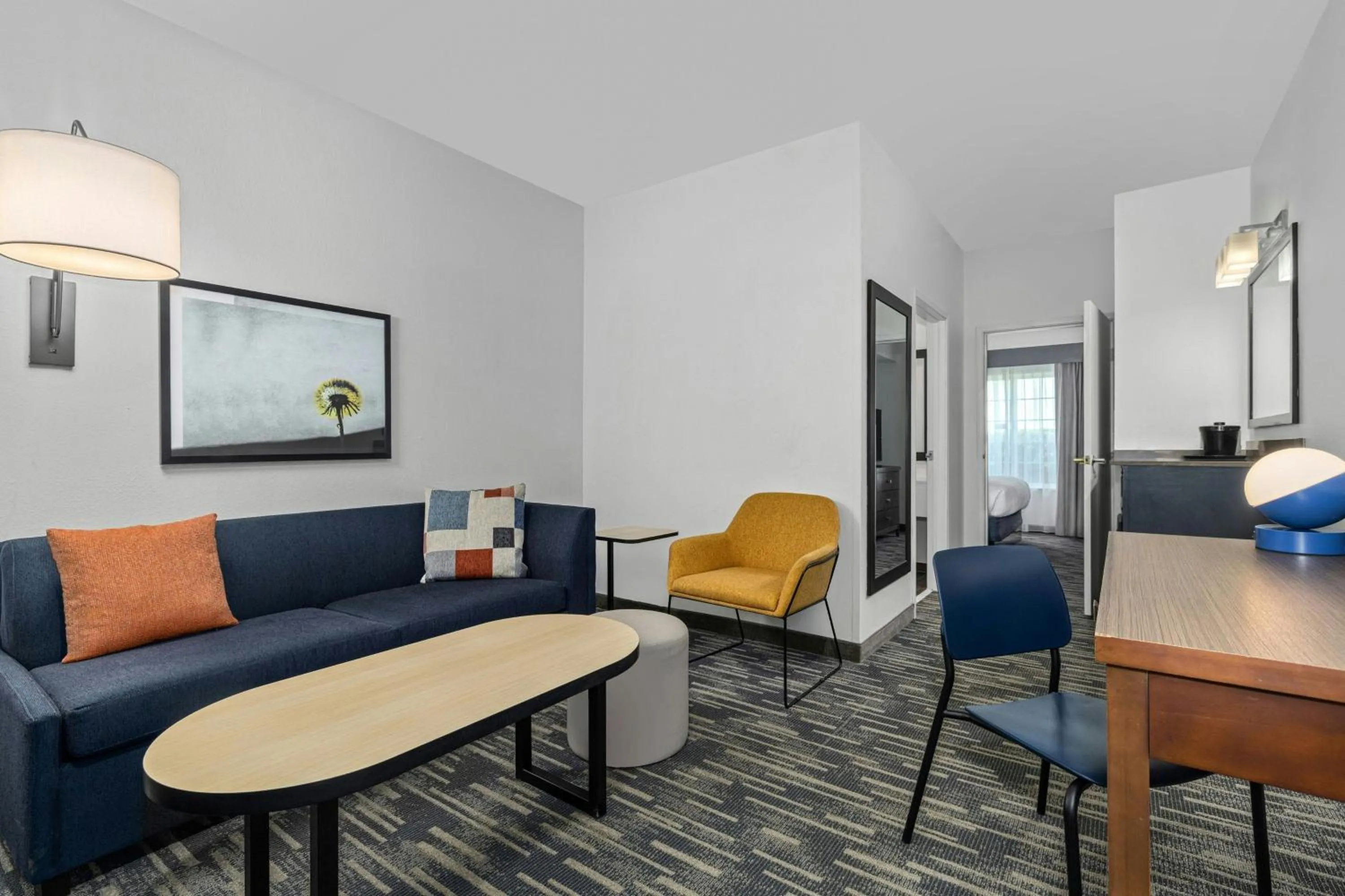 Living room in City Express By Marriott Manteno
