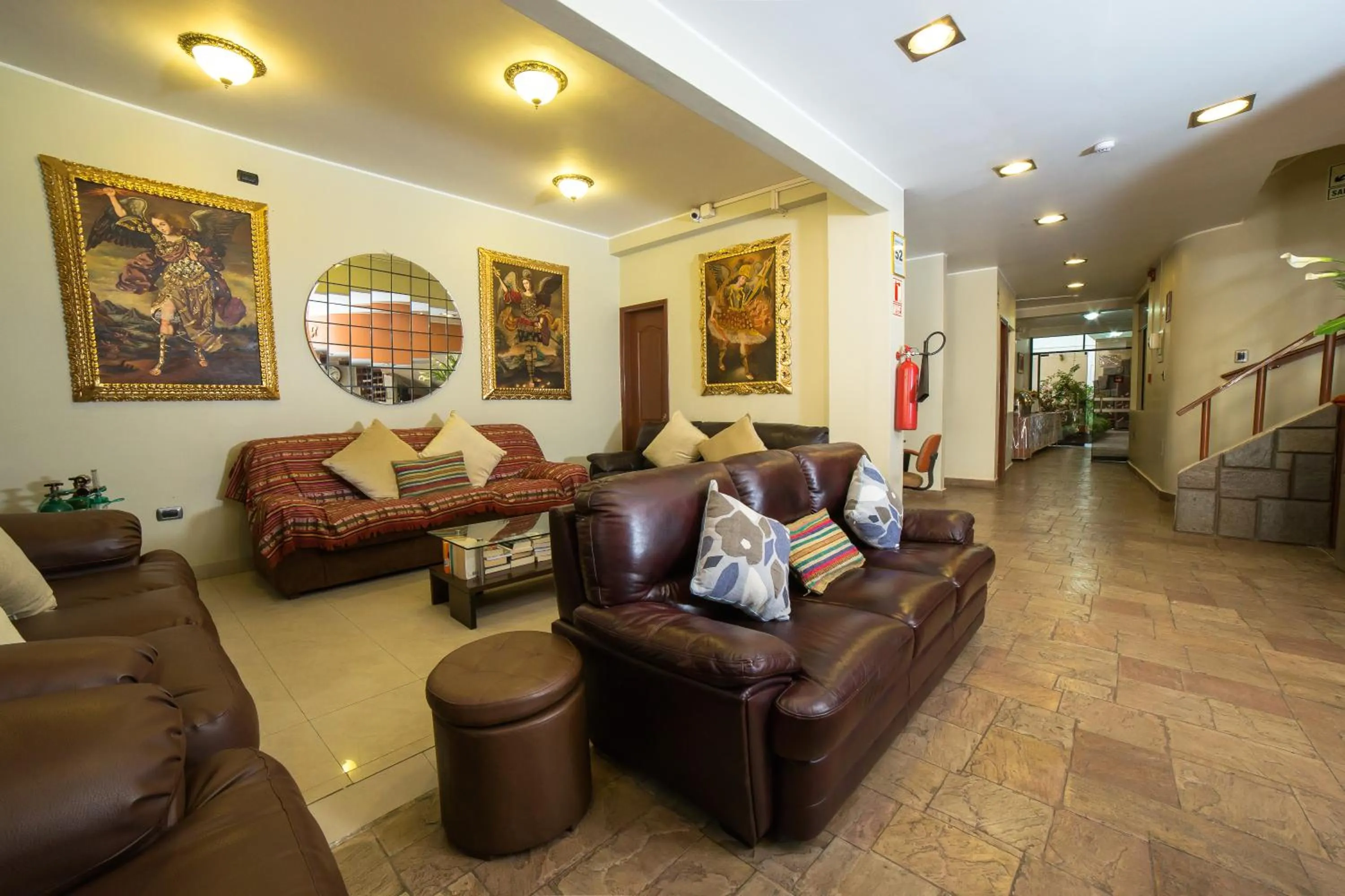 Living room in Antawasi Hotel