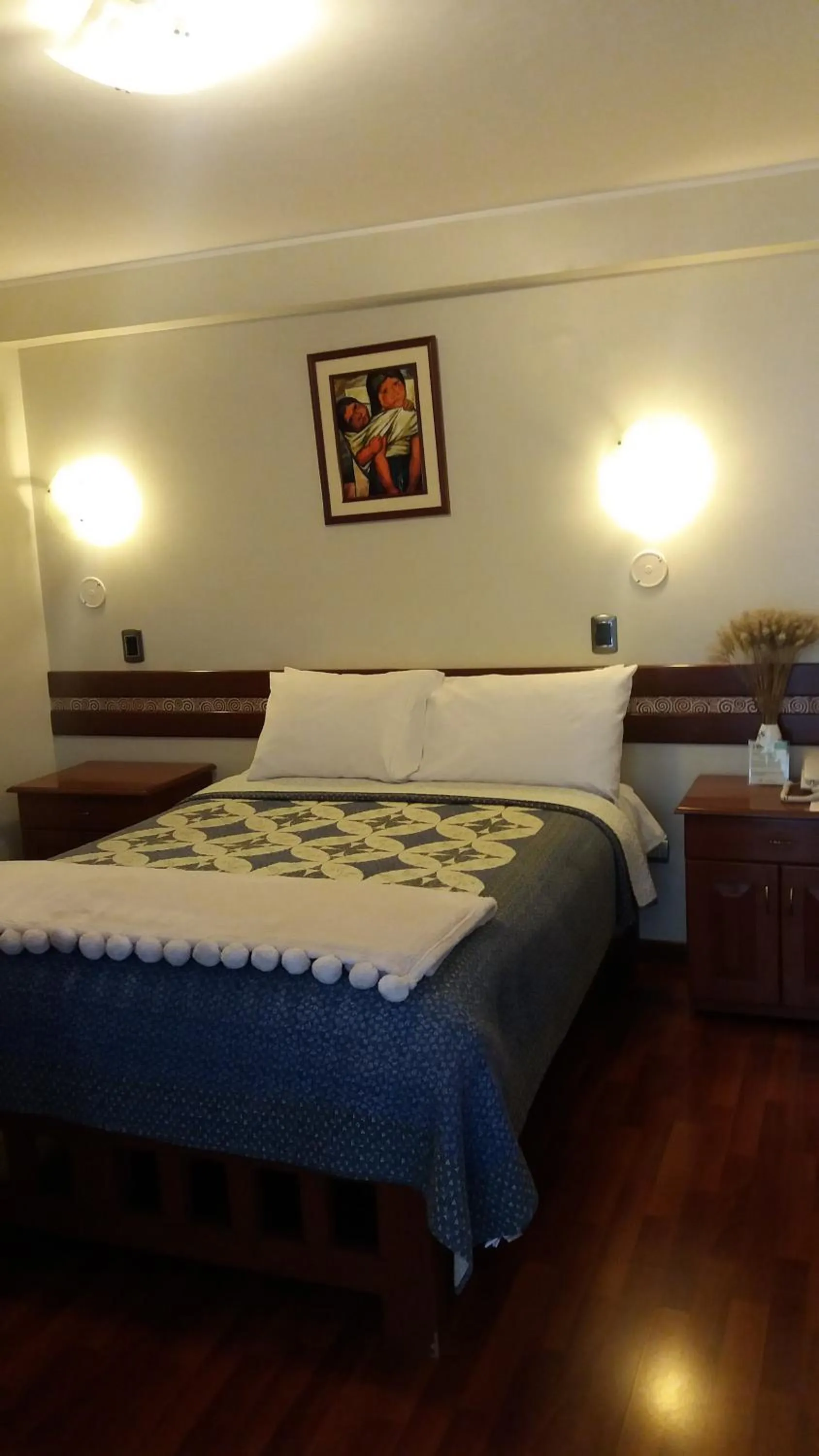 Bed in Antawasi Hotel