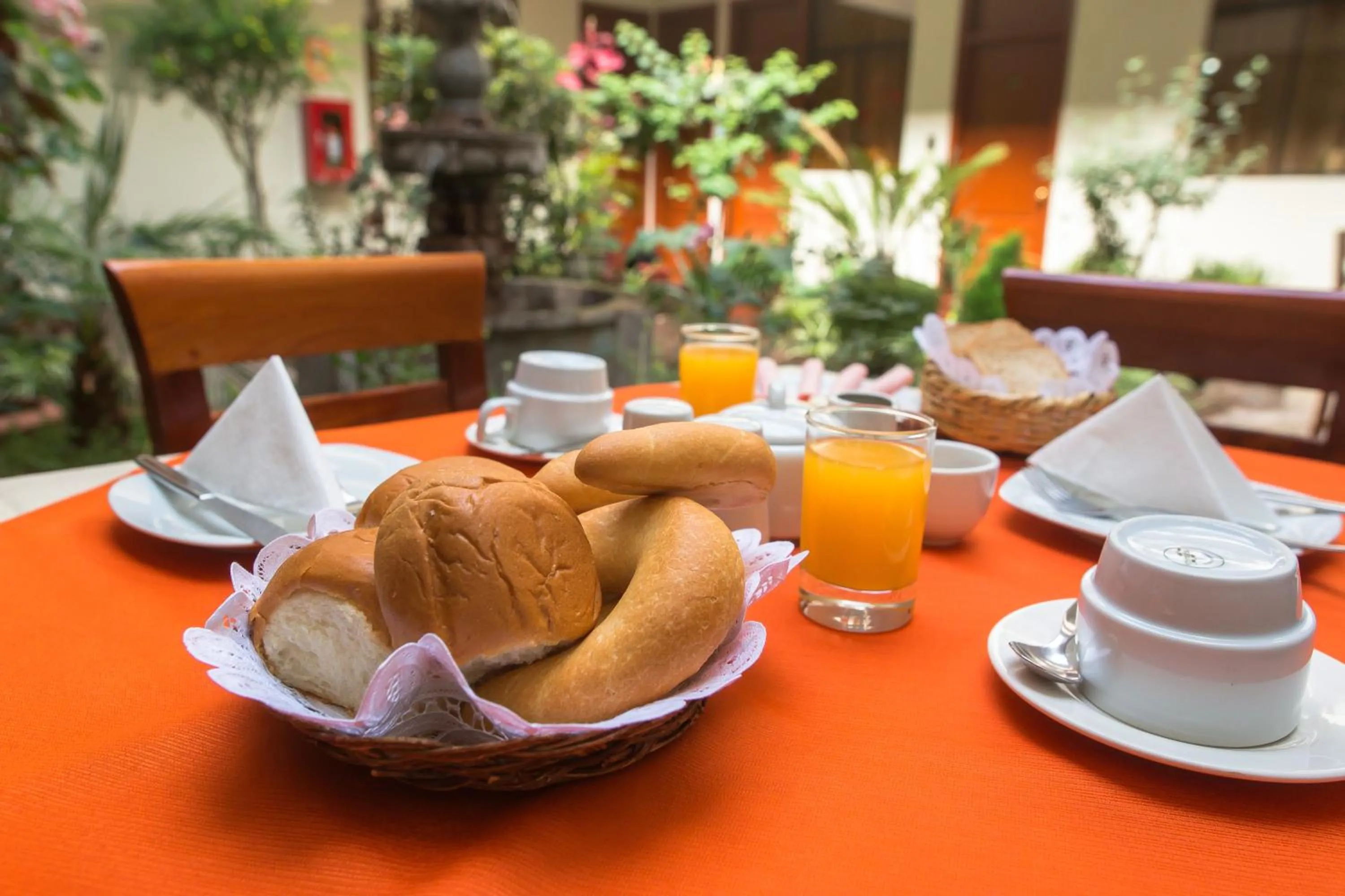 Breakfast in Antawasi Hotel