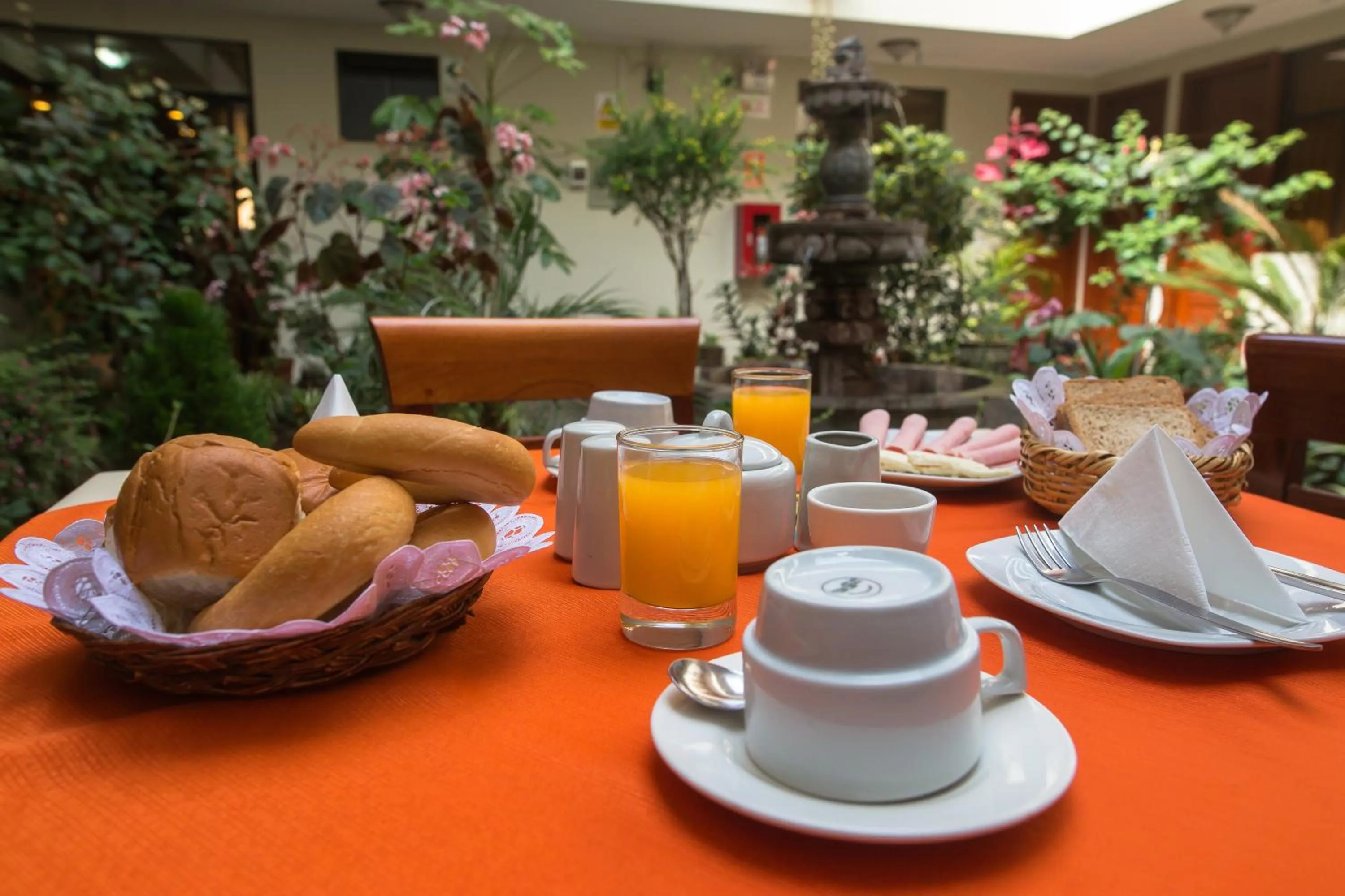 Breakfast in Antawasi Hotel