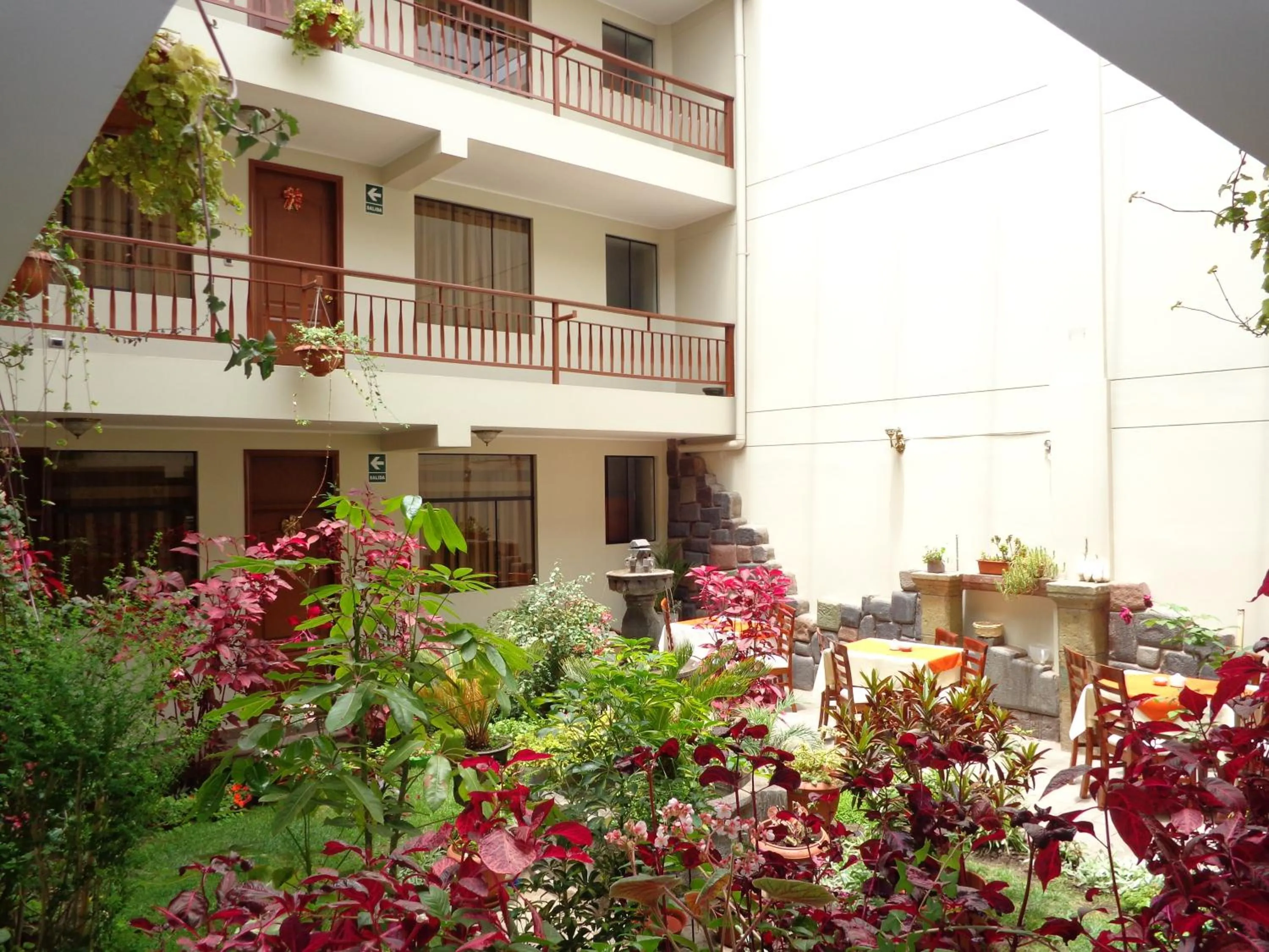 Decorative detail in Antawasi Hotel