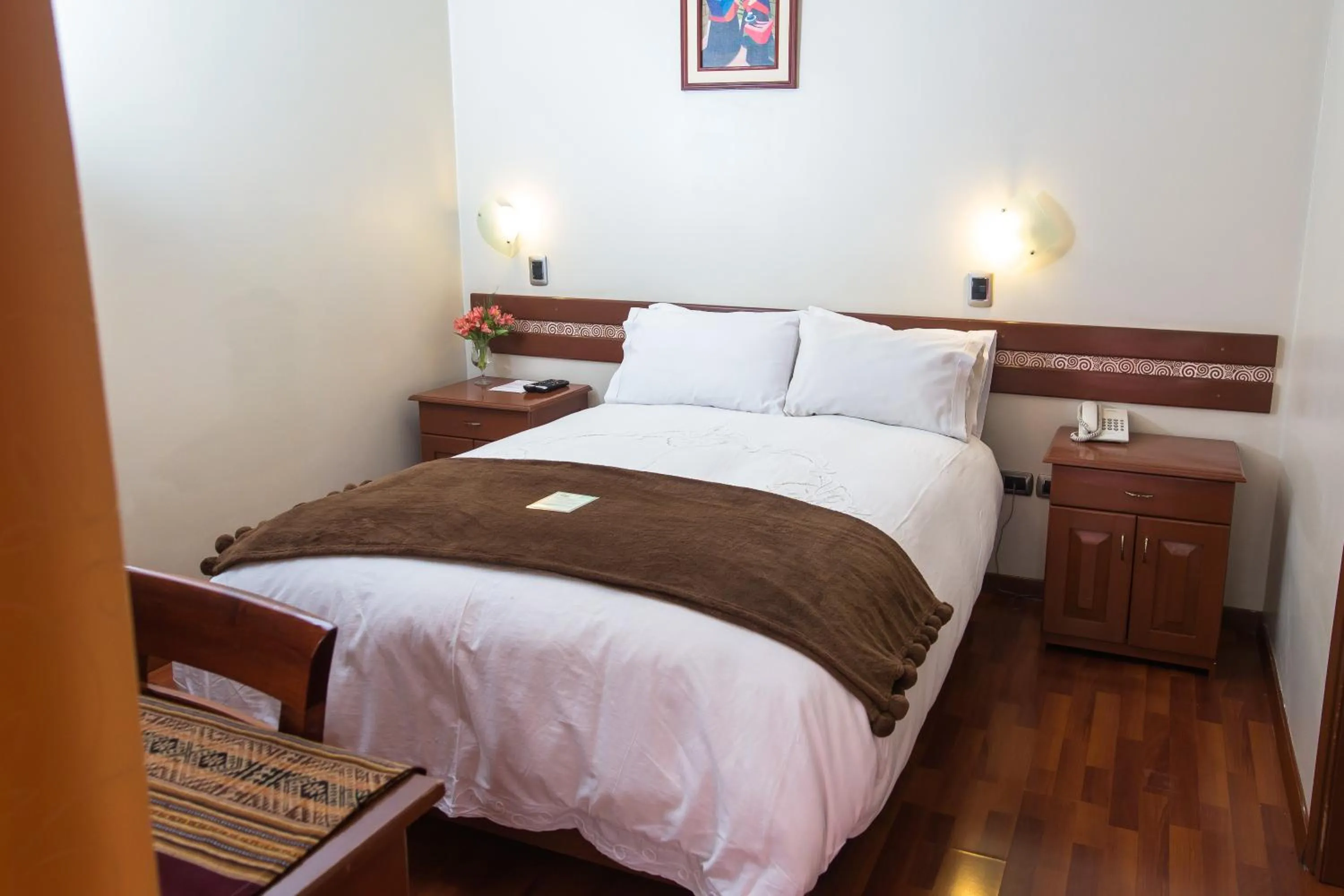 Bed in Antawasi Hotel