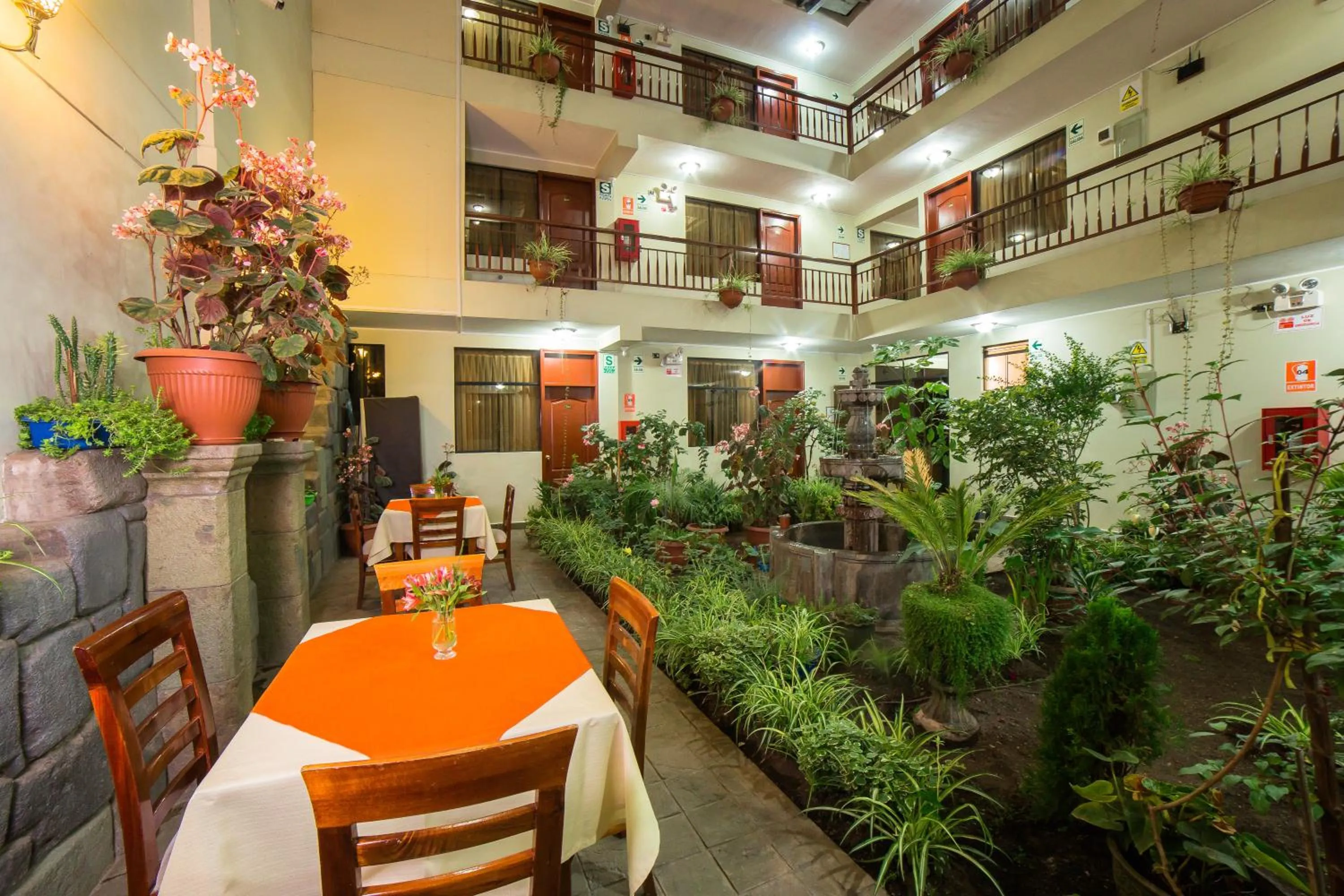 Seating area in Antawasi Hotel