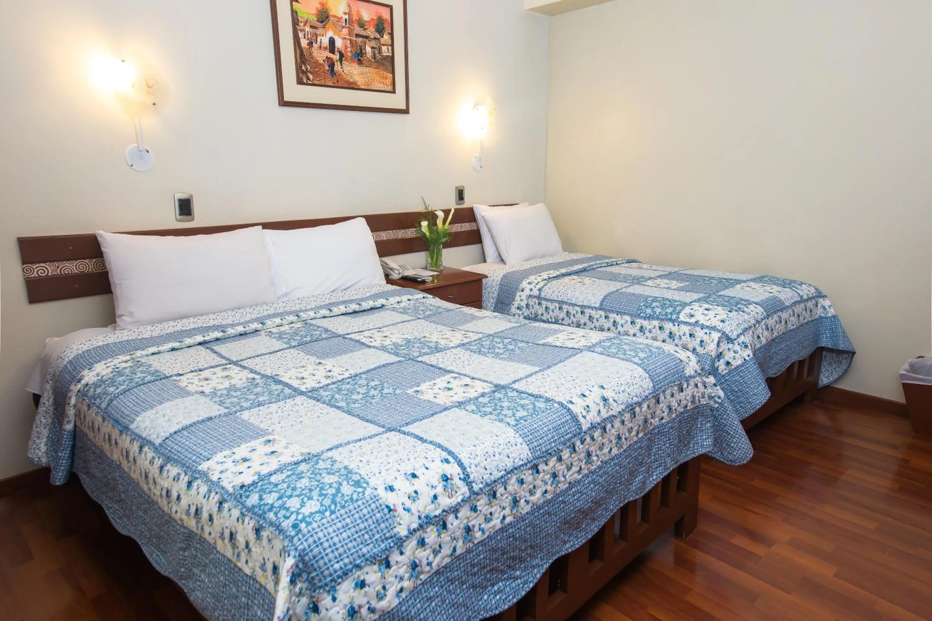 Bed in Antawasi Hotel