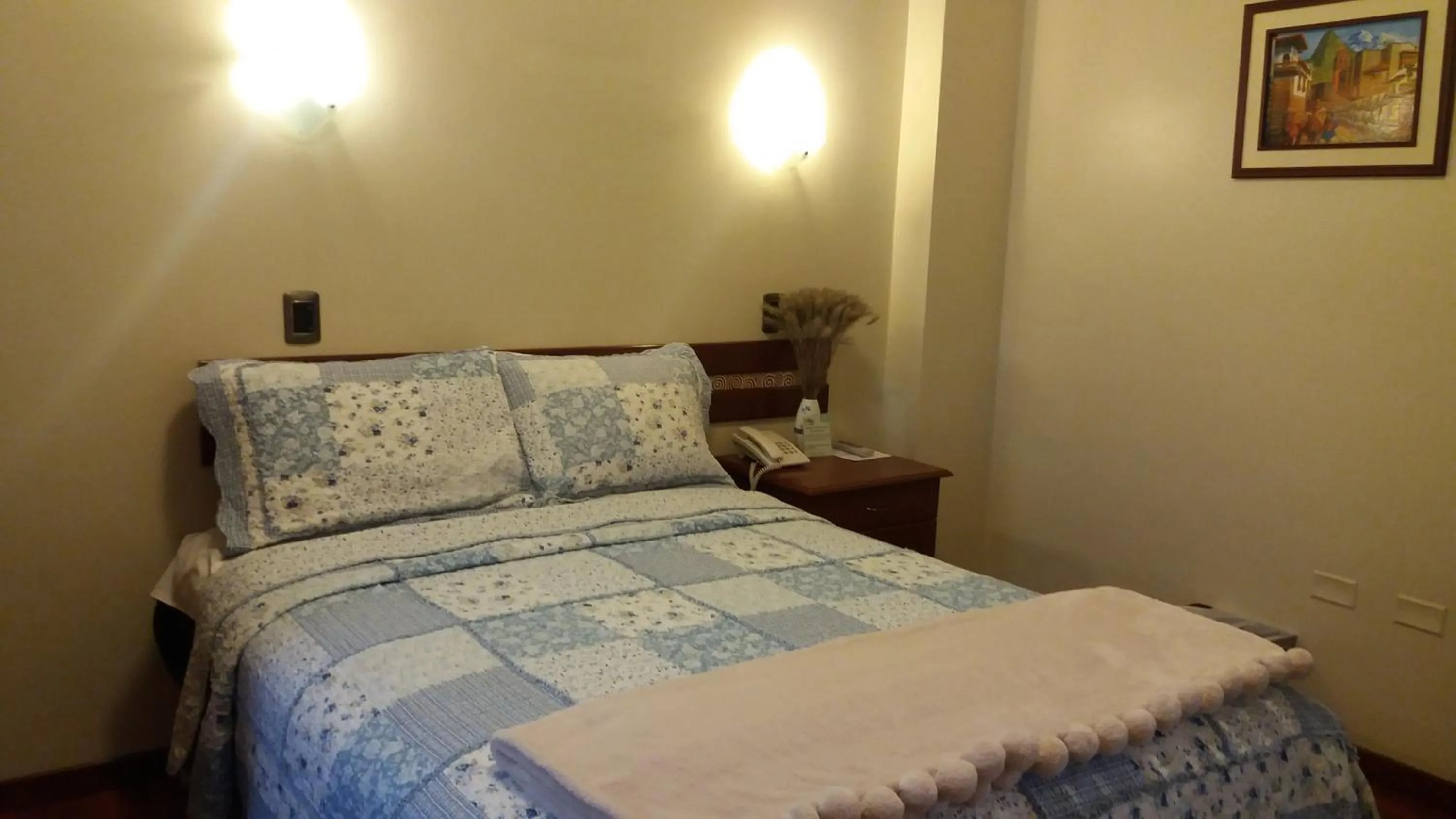 Bed in Antawasi Hotel