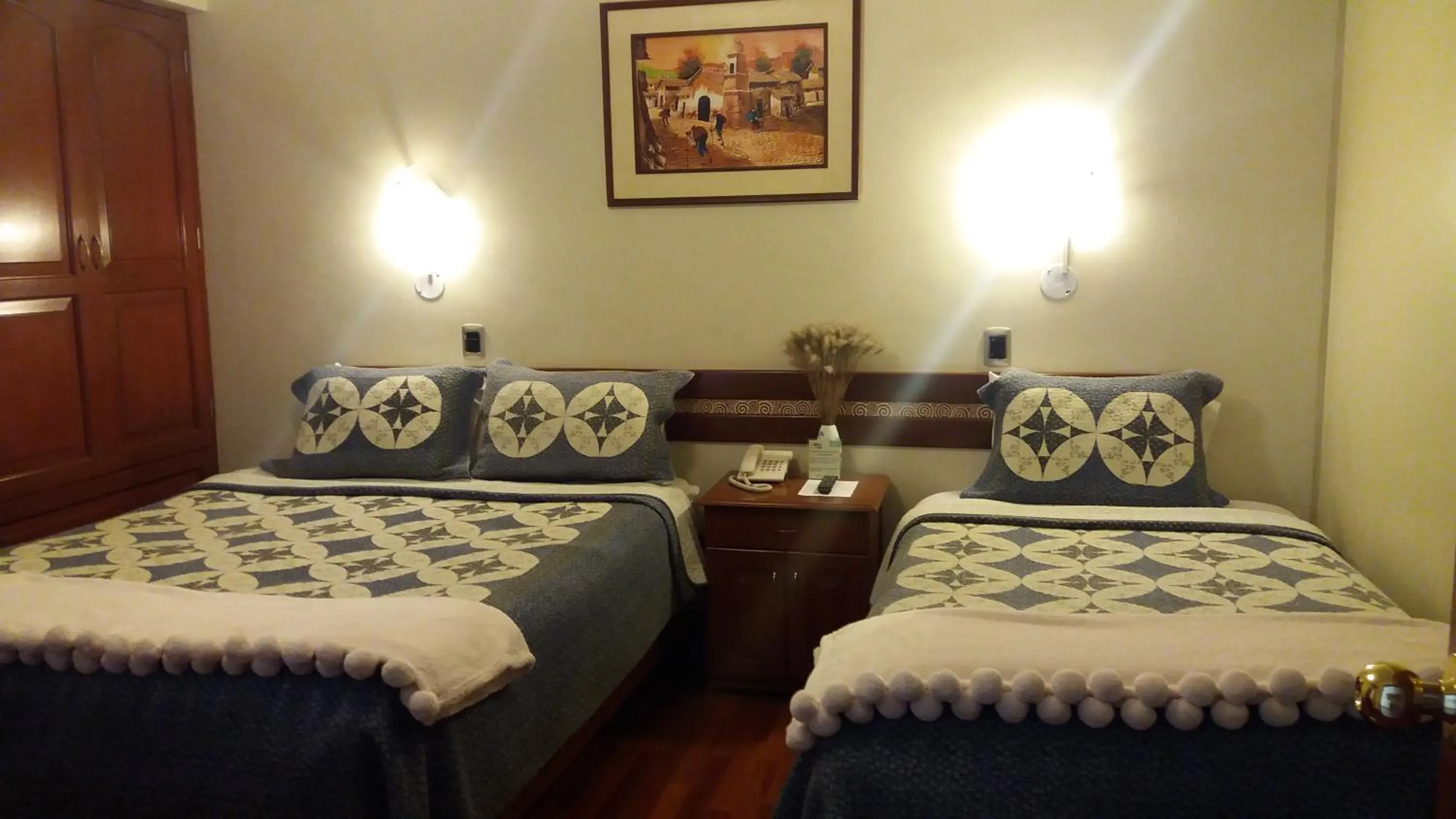 Bed in Antawasi Hotel