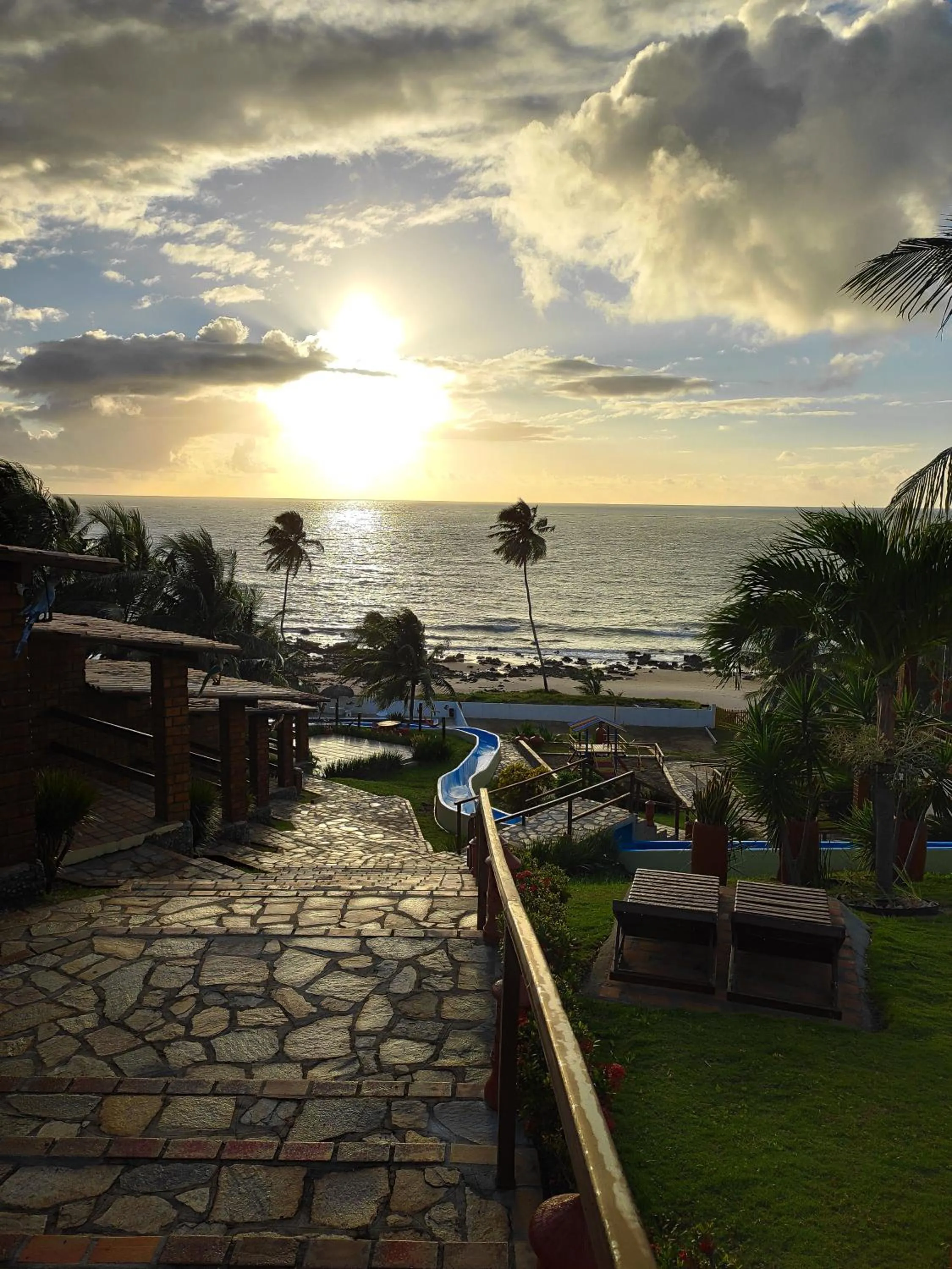 Sea view in Pousada Enseada do Sol