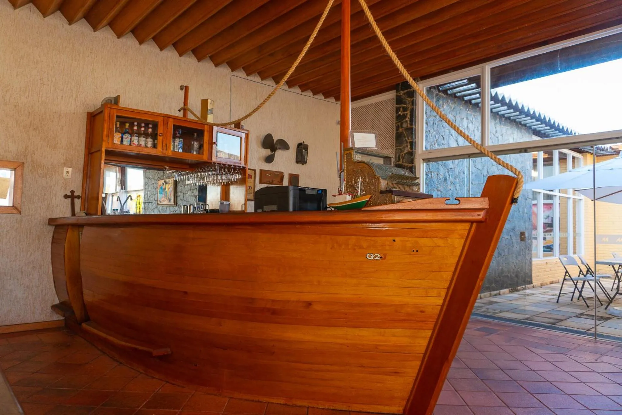 Lounge or bar in Pousada Marilia