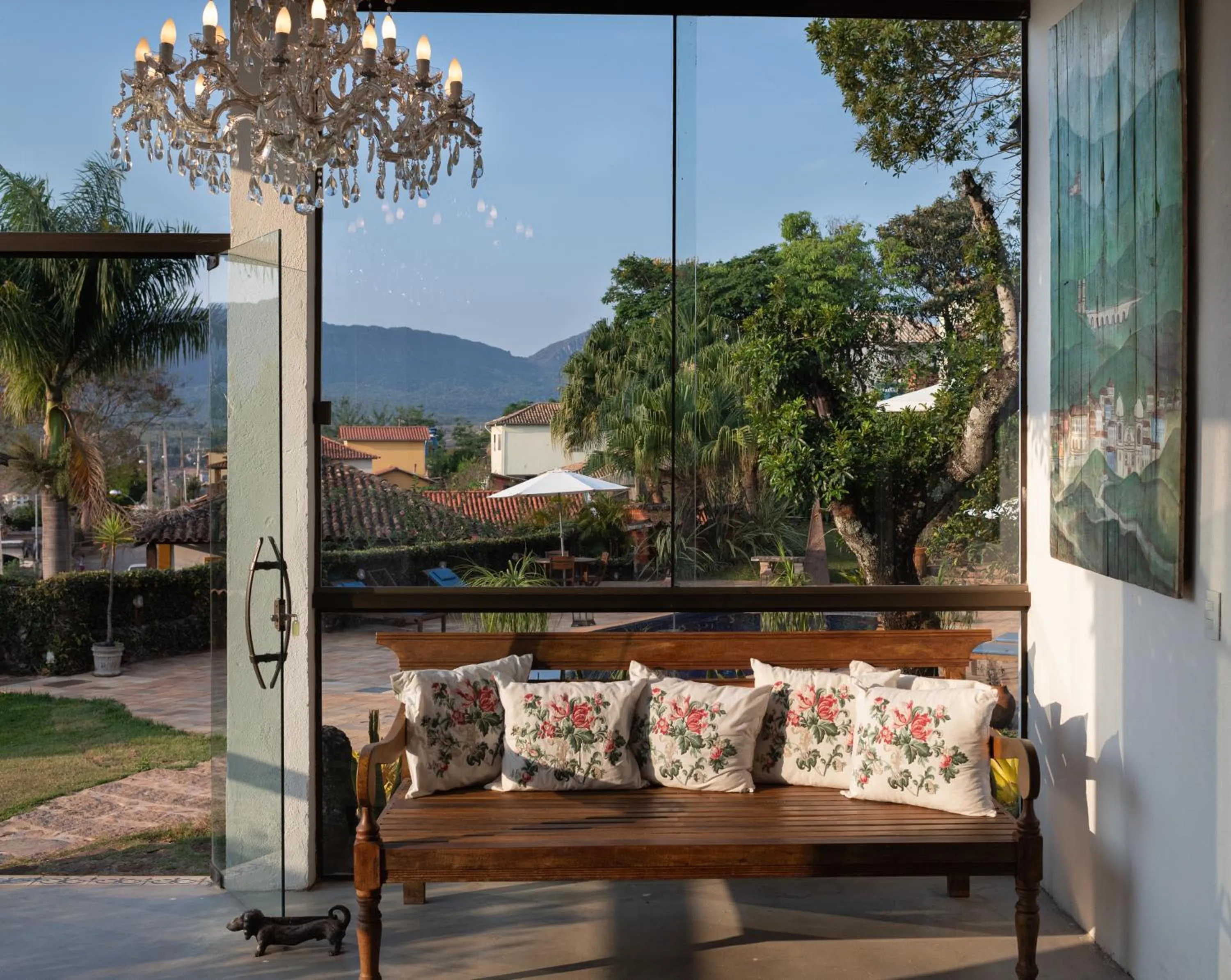 Patio in Pouso da Torre