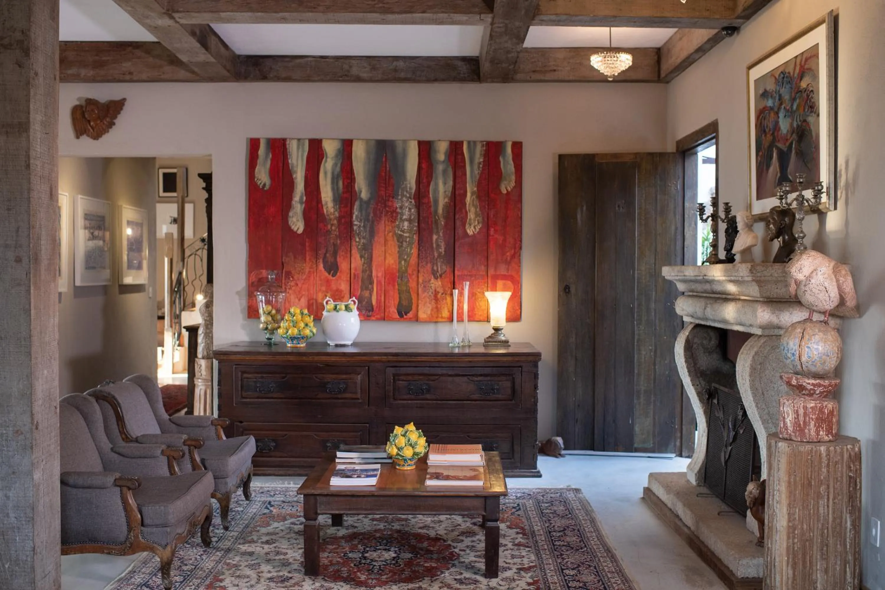 Living room in Pouso da Torre