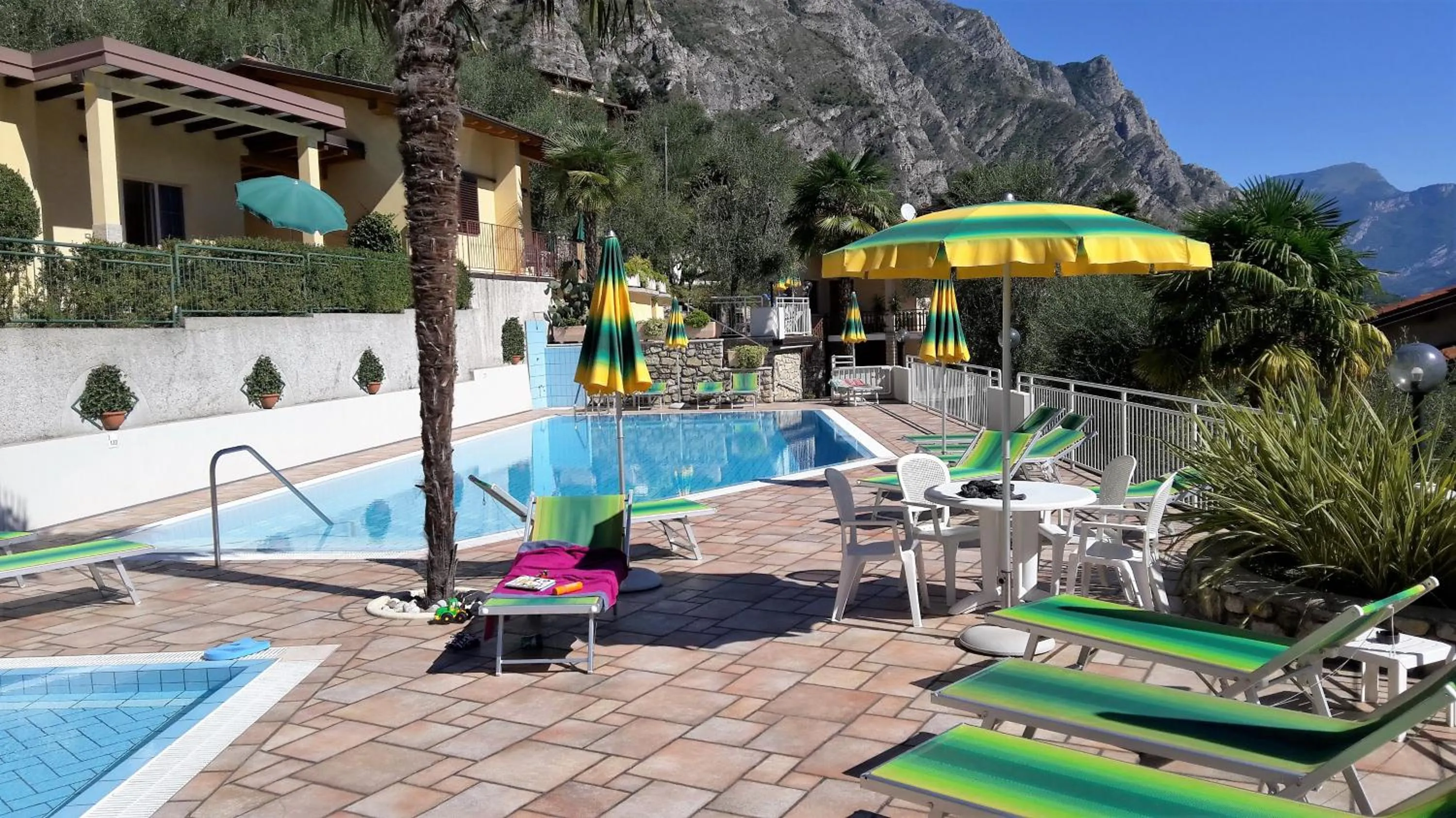 Swimming pool in Appartamenti Villa Clivia