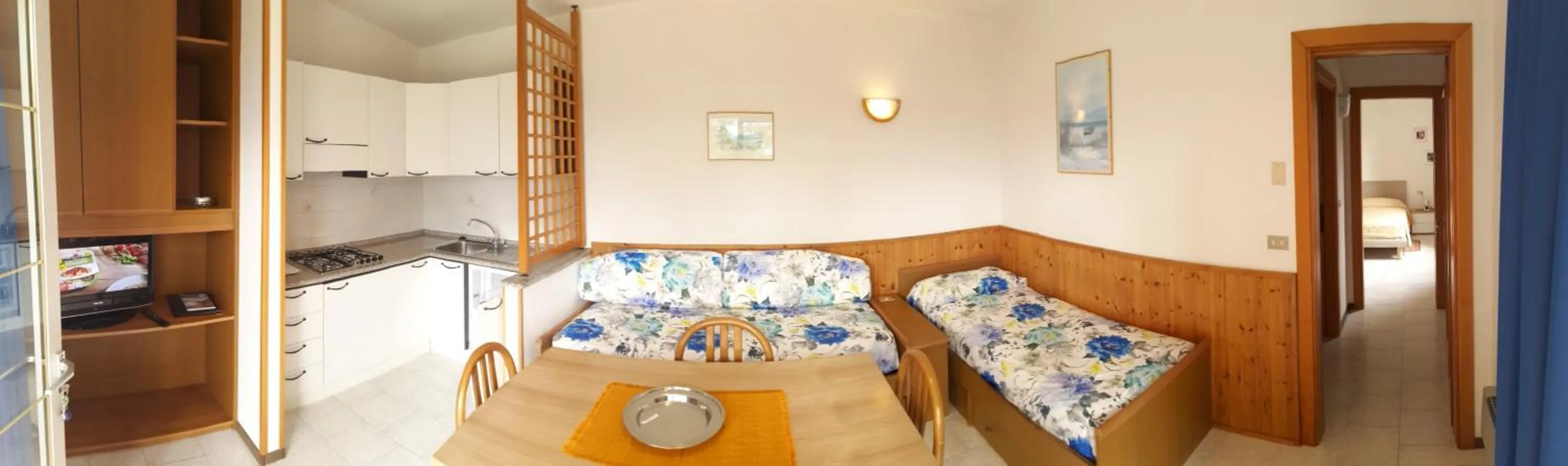Kitchen or kitchenette in Appartamenti Villa Clivia