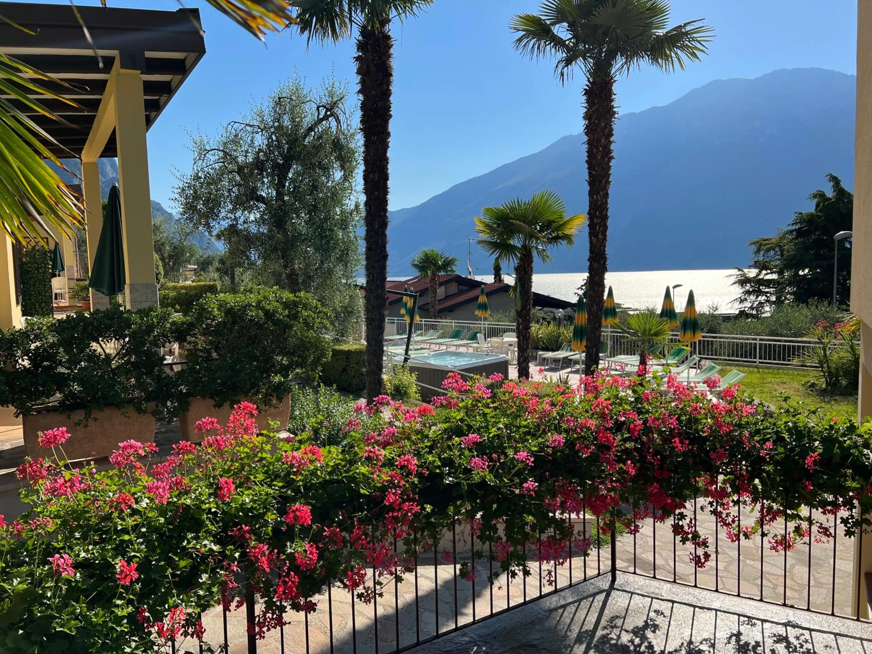 Garden view in Appartamenti Villa Clivia