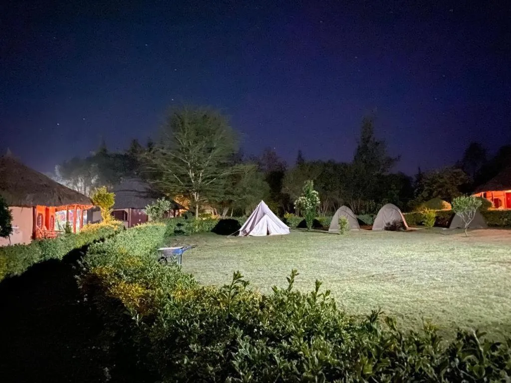 Night in The Great Circle Lodge