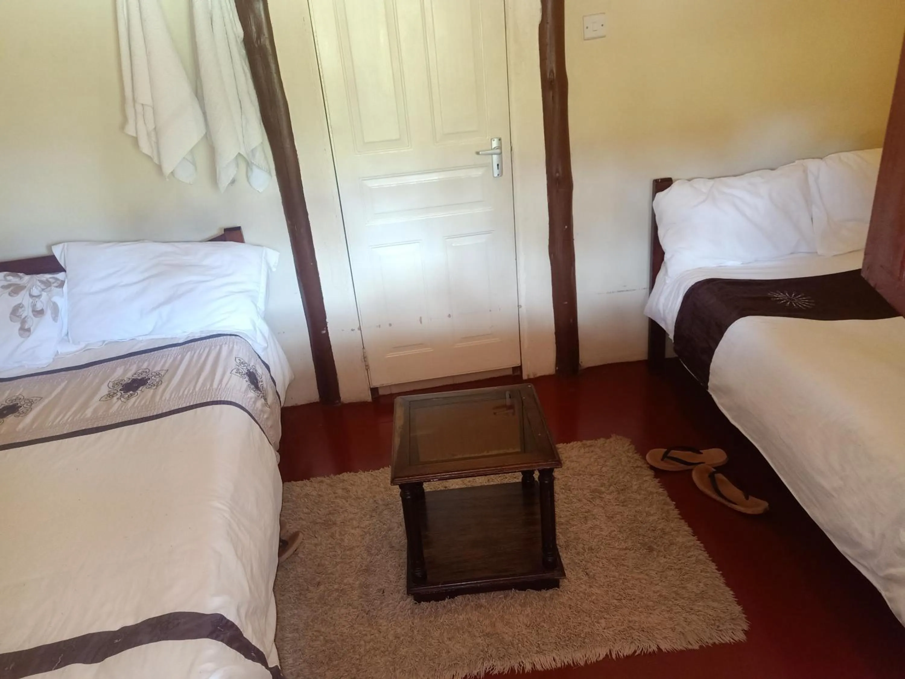 Bed in The Great Circle Lodge