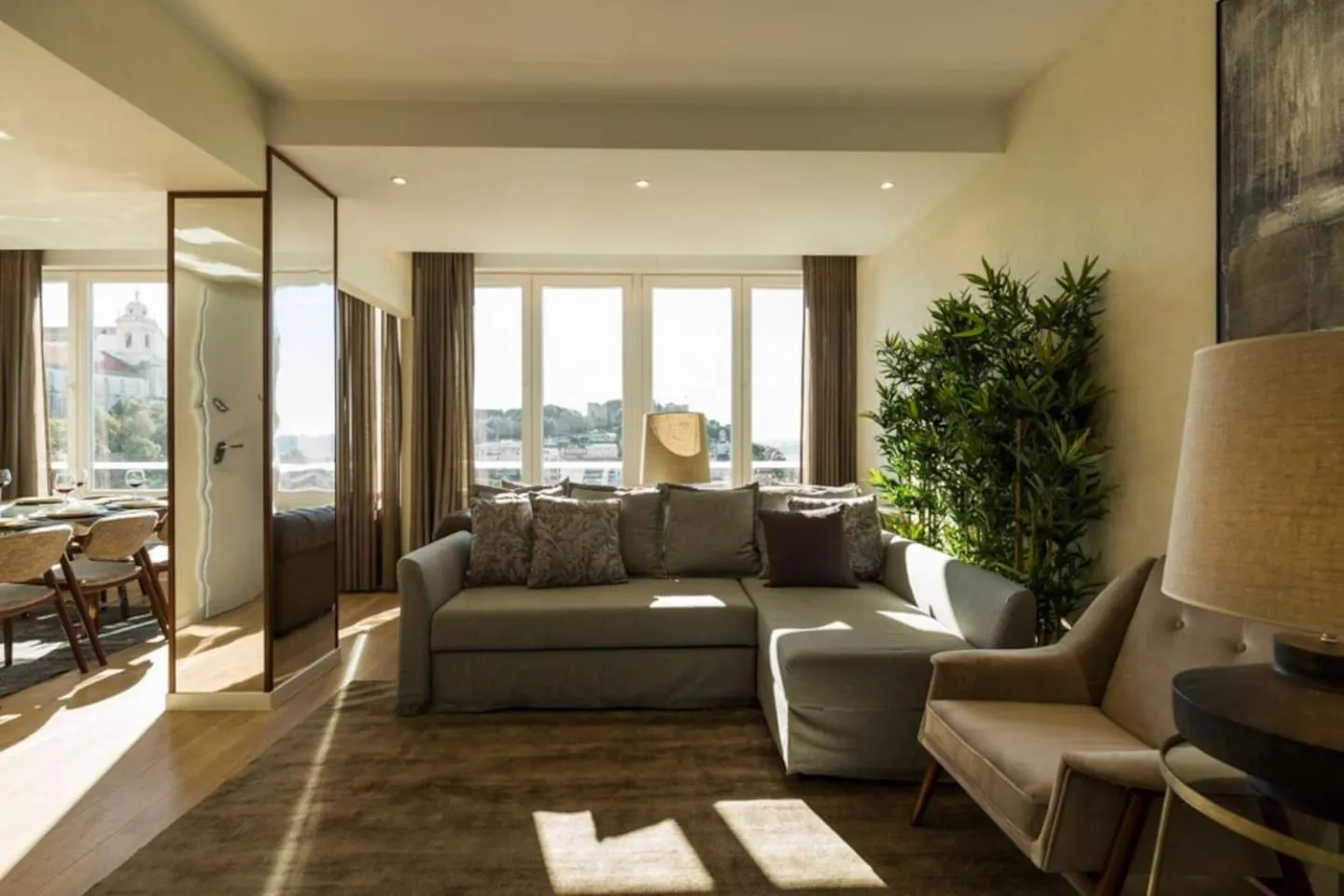 Living room in Olá Lisbon - Luxury Graça I