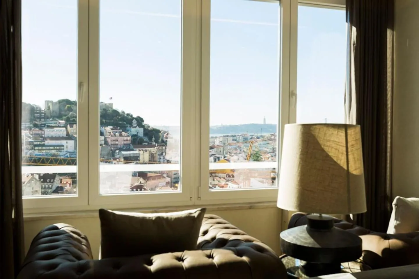 Living room in Olá Lisbon - Luxury Graça I