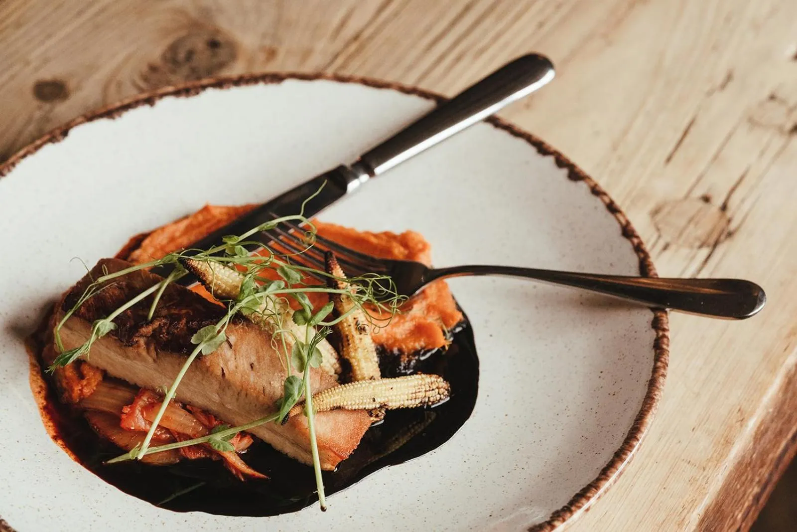 Food in The Woolpack Hotel