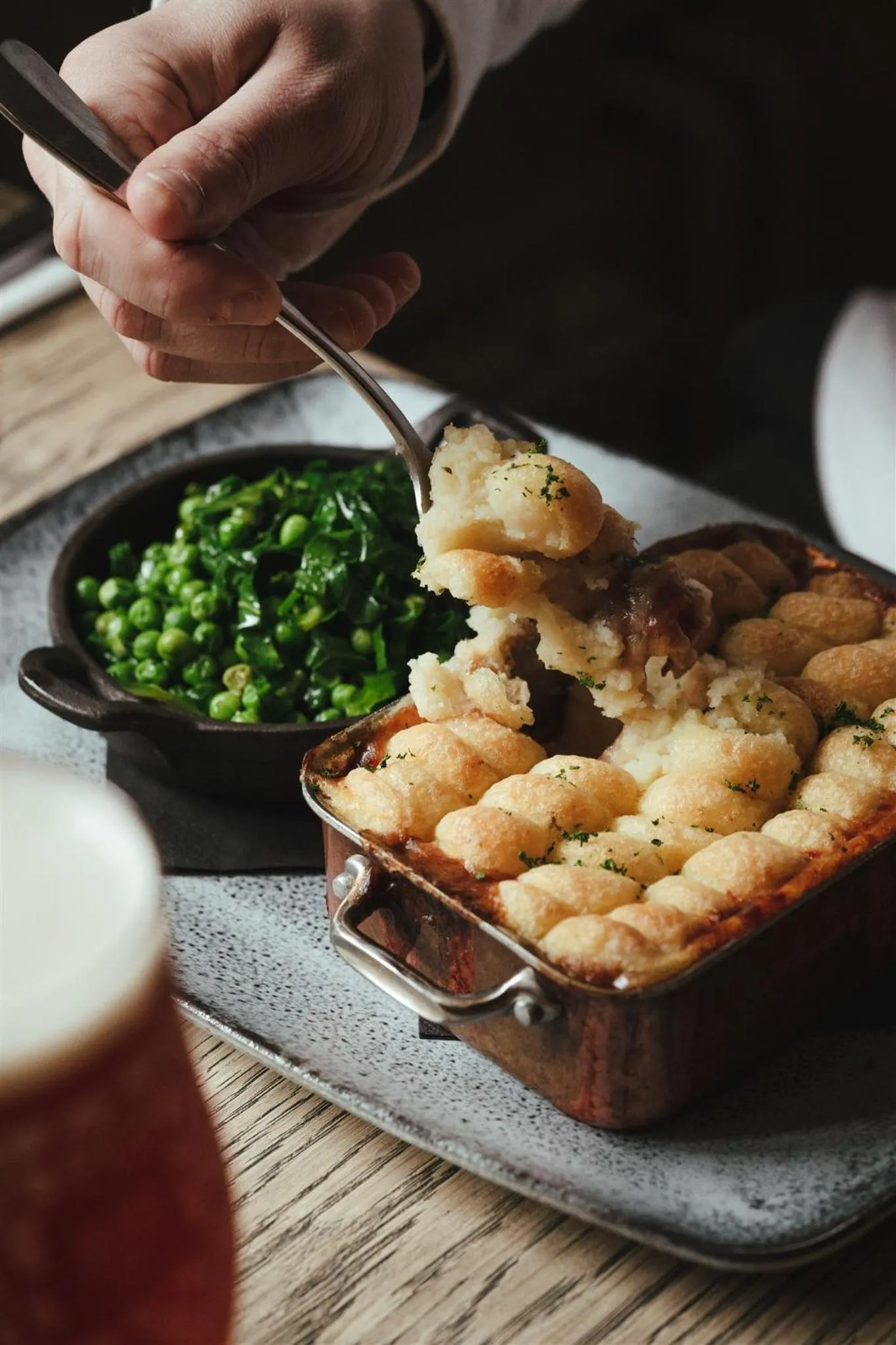 Food in The Woolpack Hotel