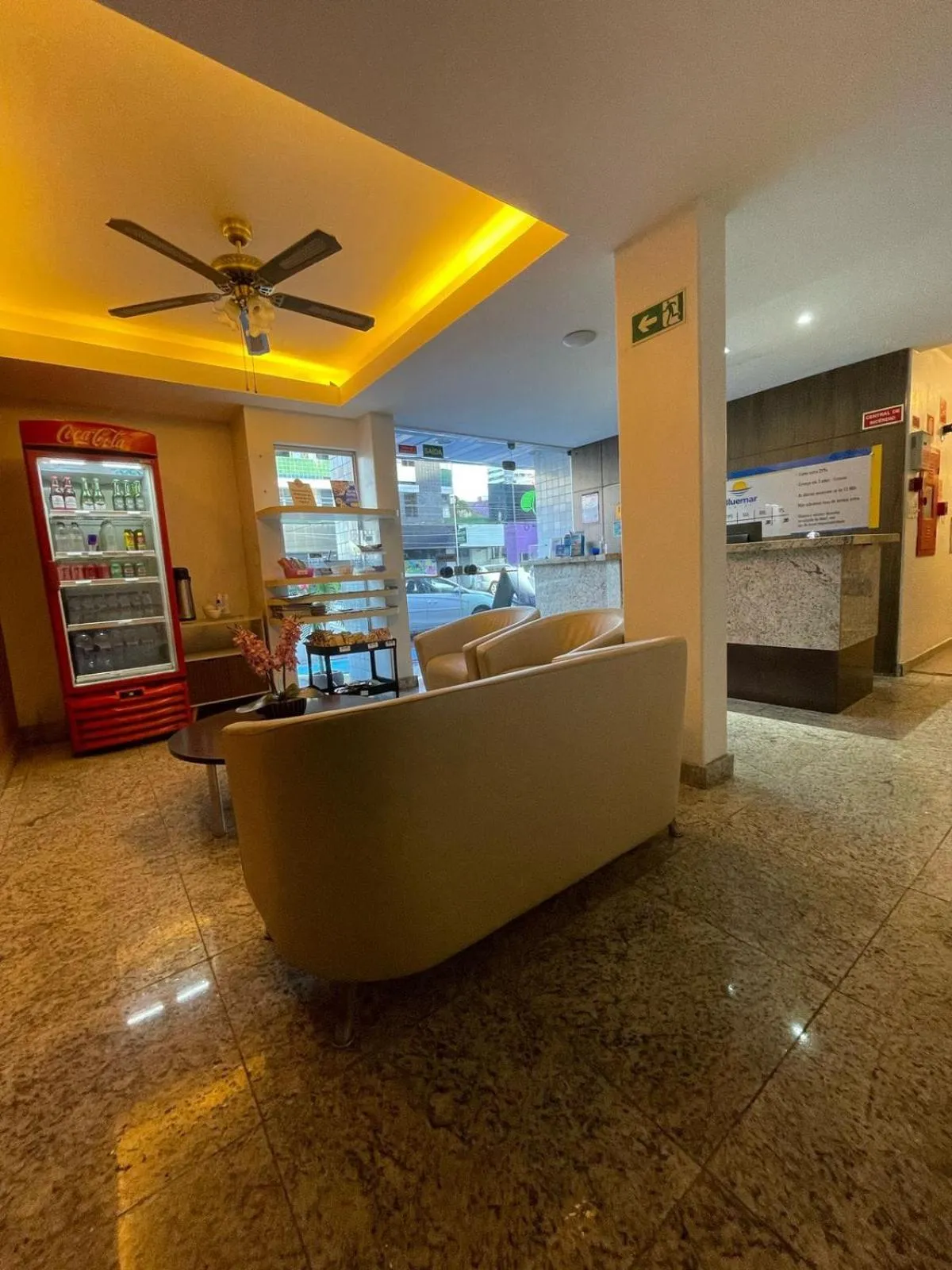 Lobby or reception in Bluemar Hotel