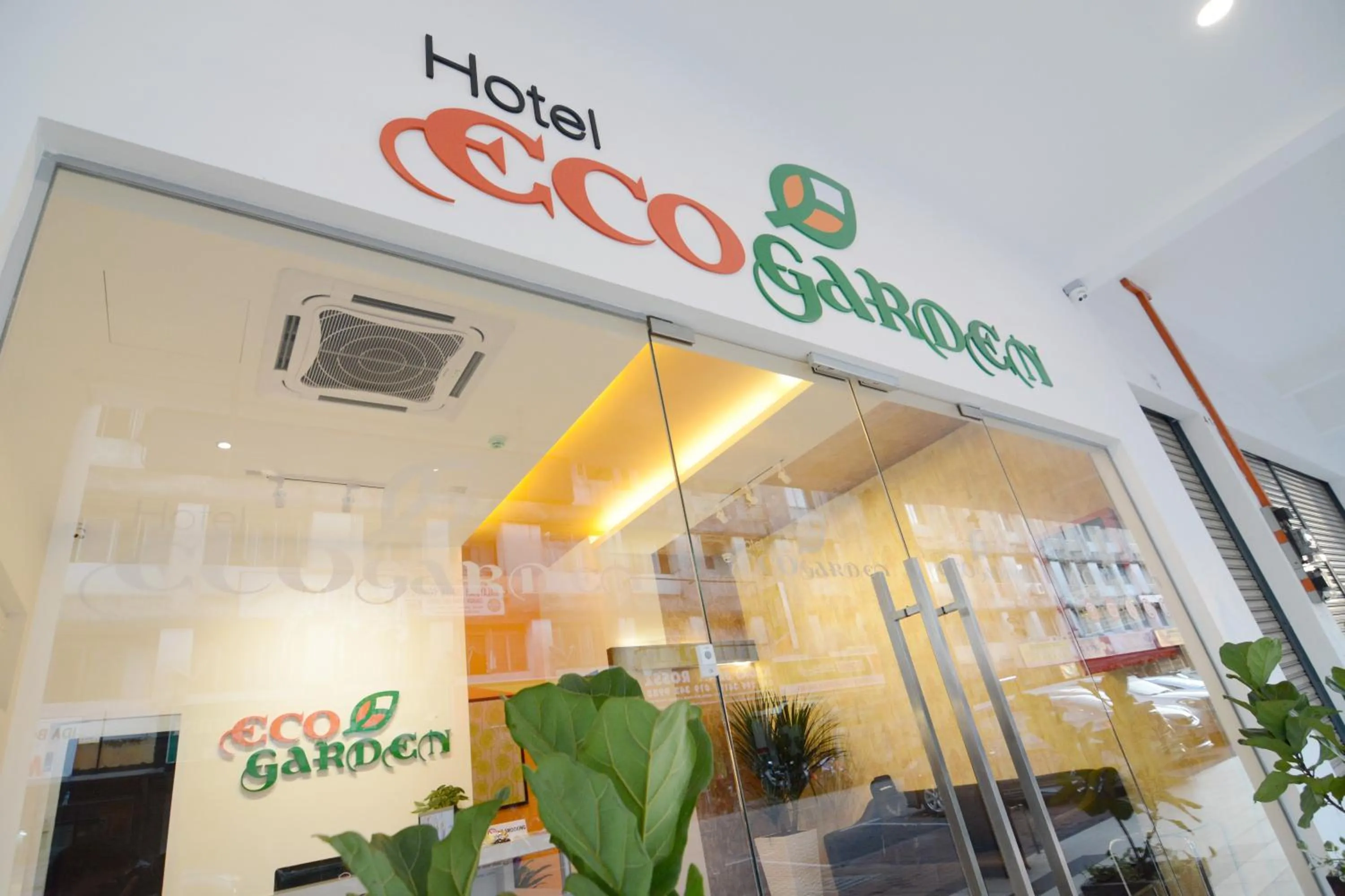 Facade/entrance in Eco Garden Hotel