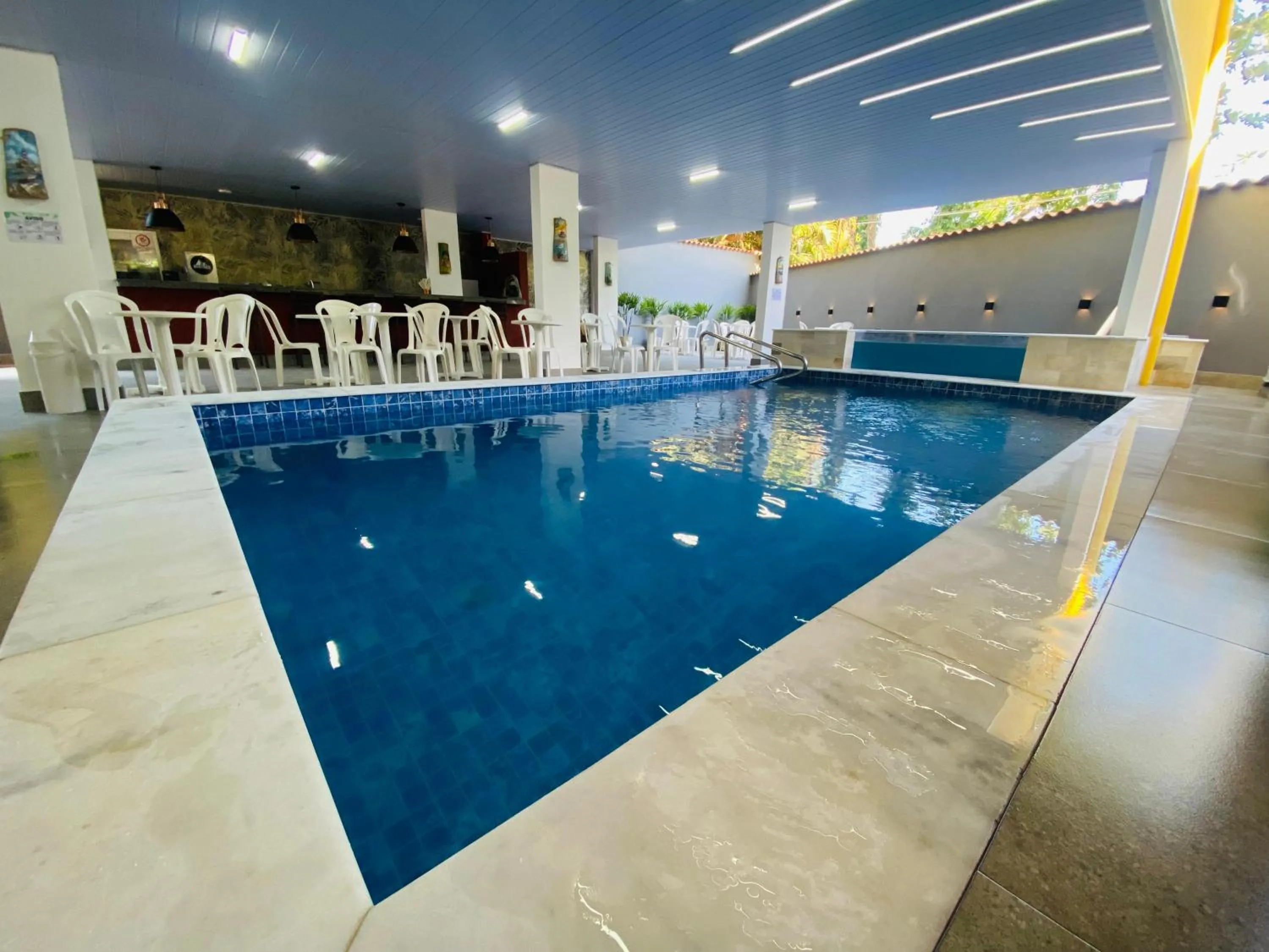 Swimming pool in Kaliman Pousada