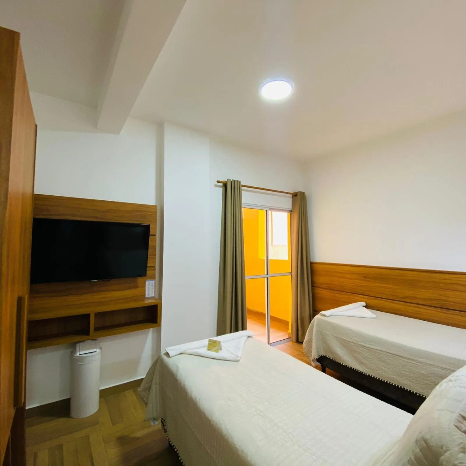 Bed in Kaliman Pousada