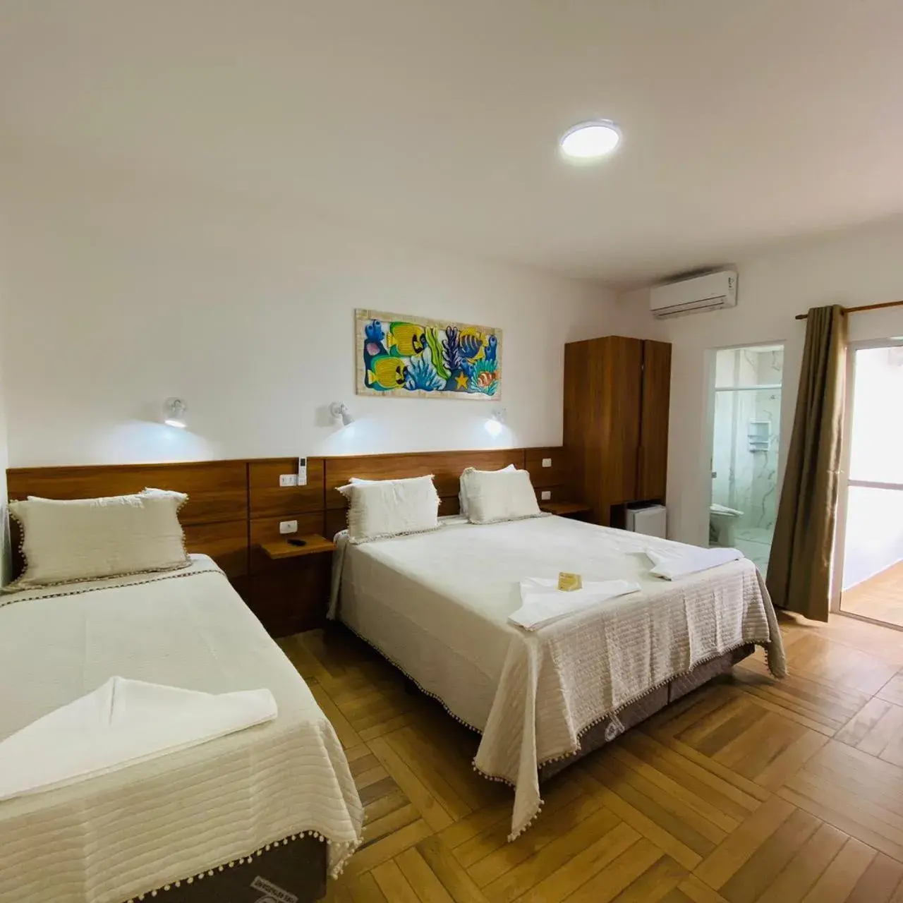 Triple Premium Room with Balcony in Kaliman Pousada Triple Premium Room with Balcony in Kaliman Pousada