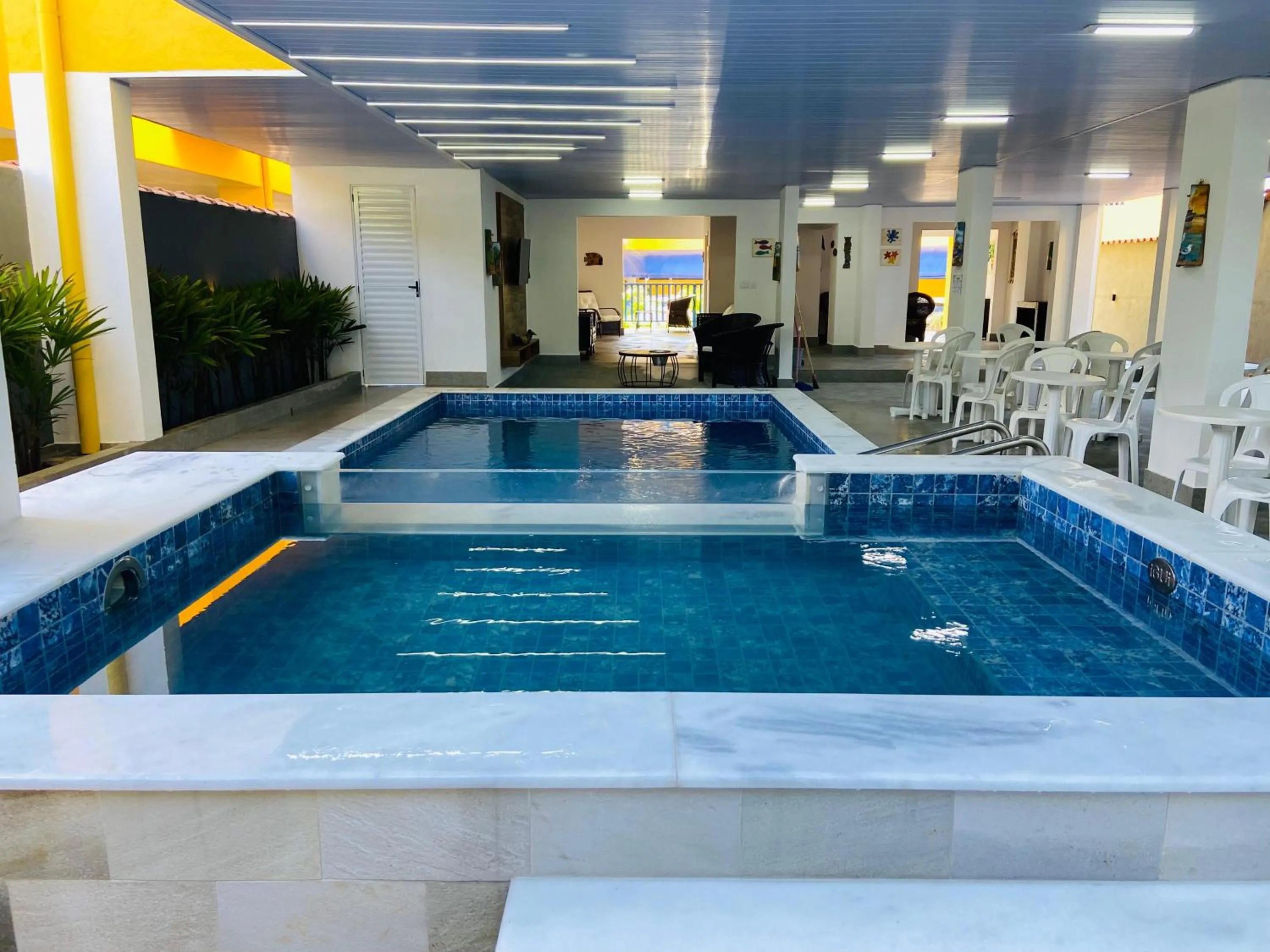 Swimming pool in Kaliman Pousada