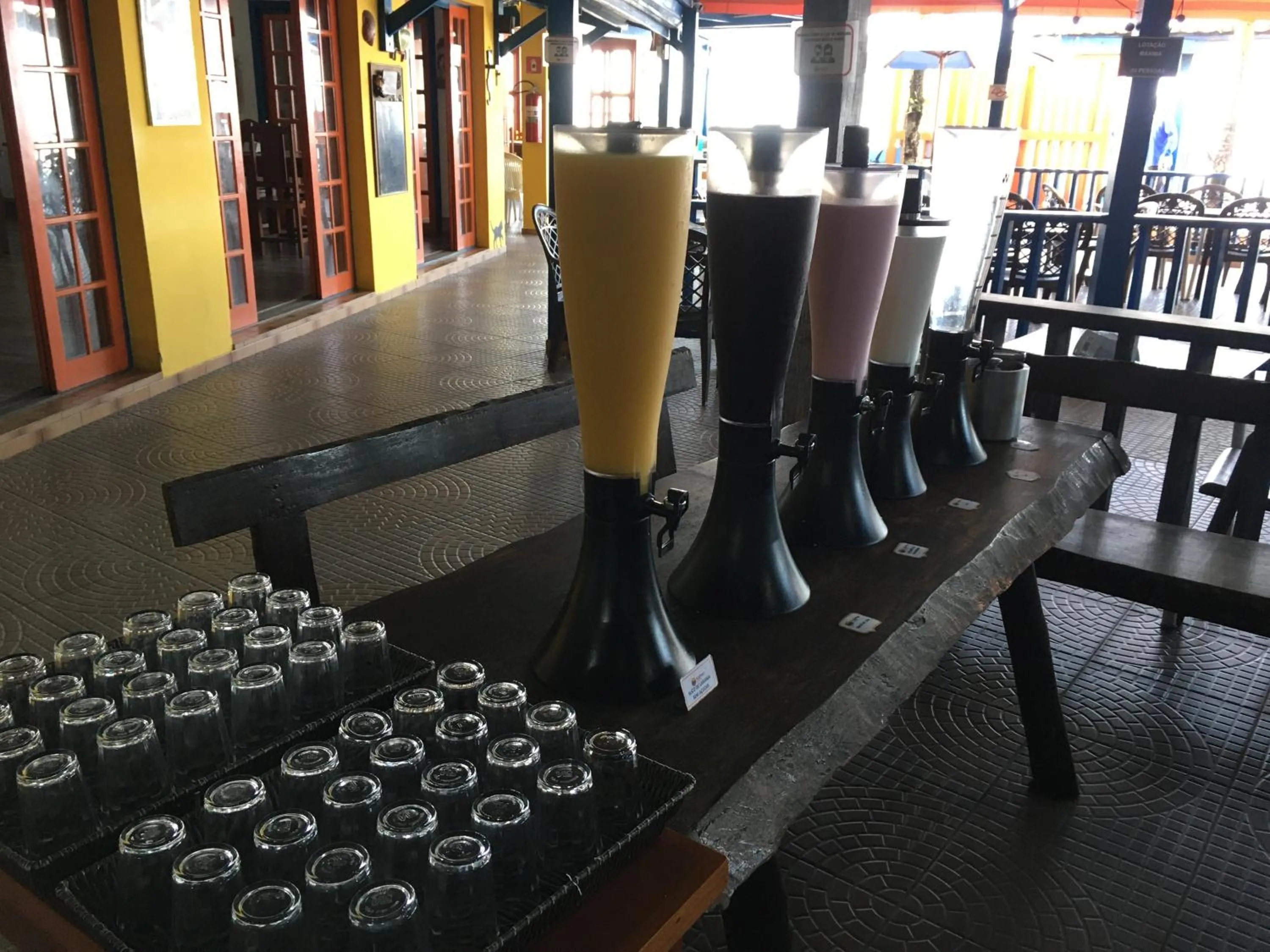 Drinks in Kaliman Pousada