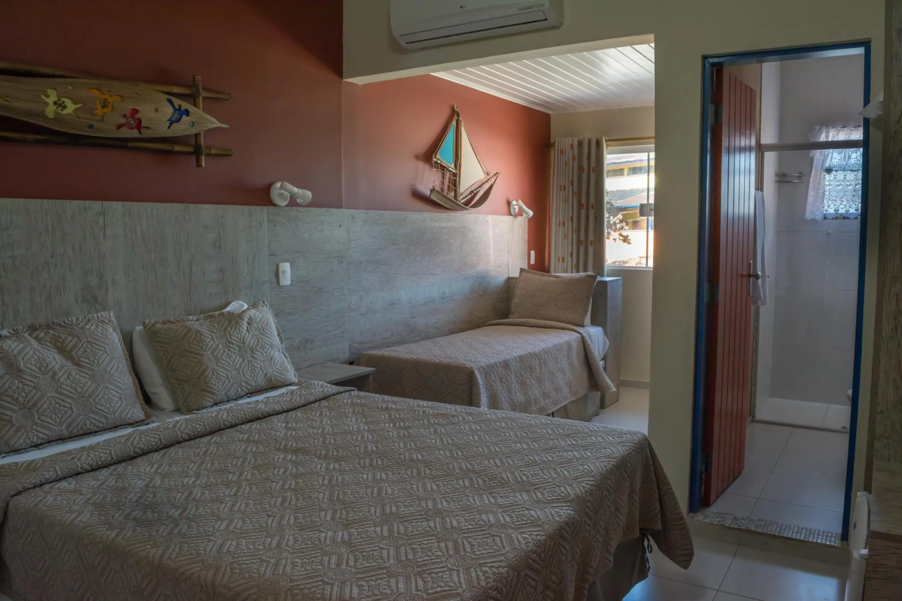 Bed in Kaliman Pousada