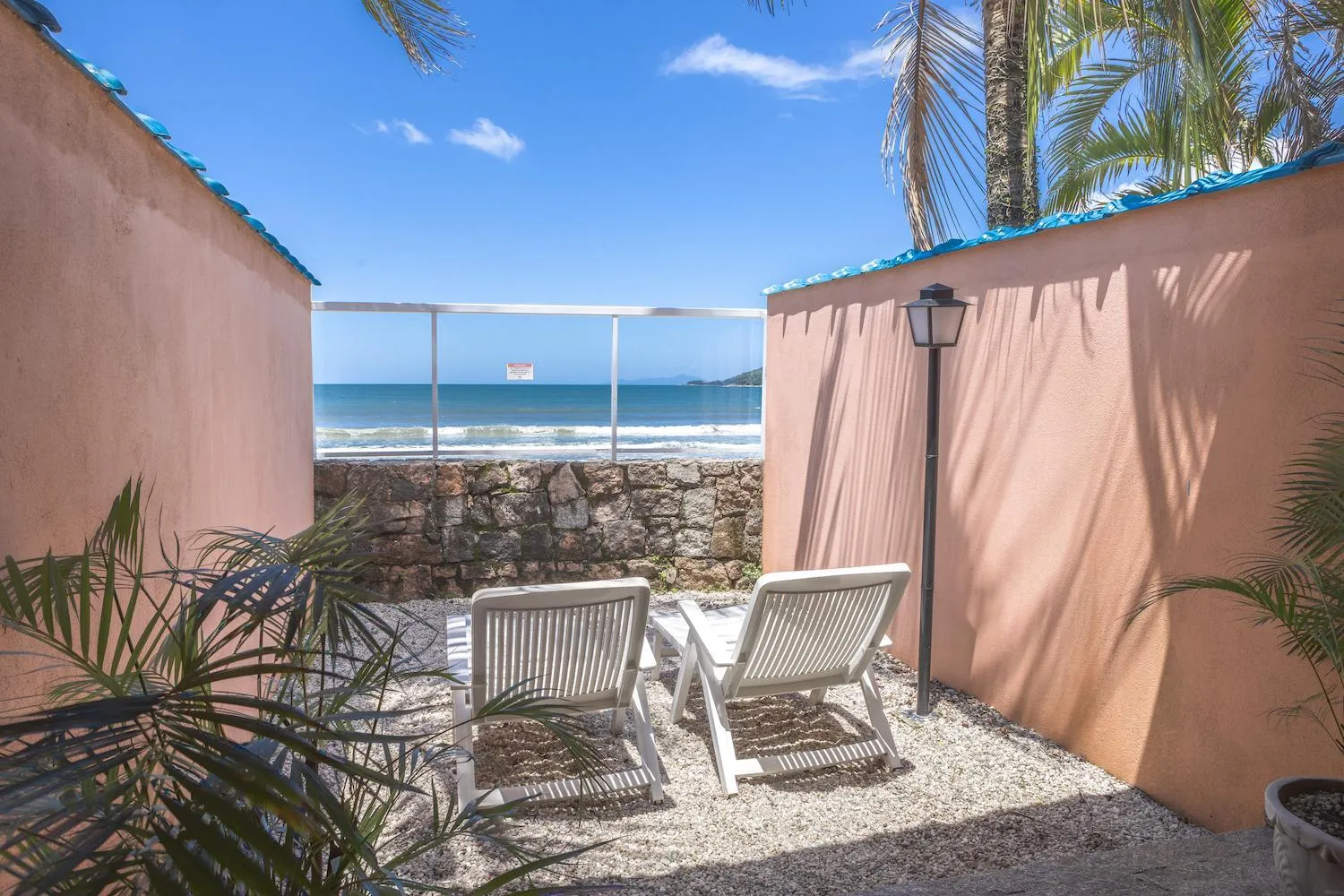 Patio in Kaliman Pousada