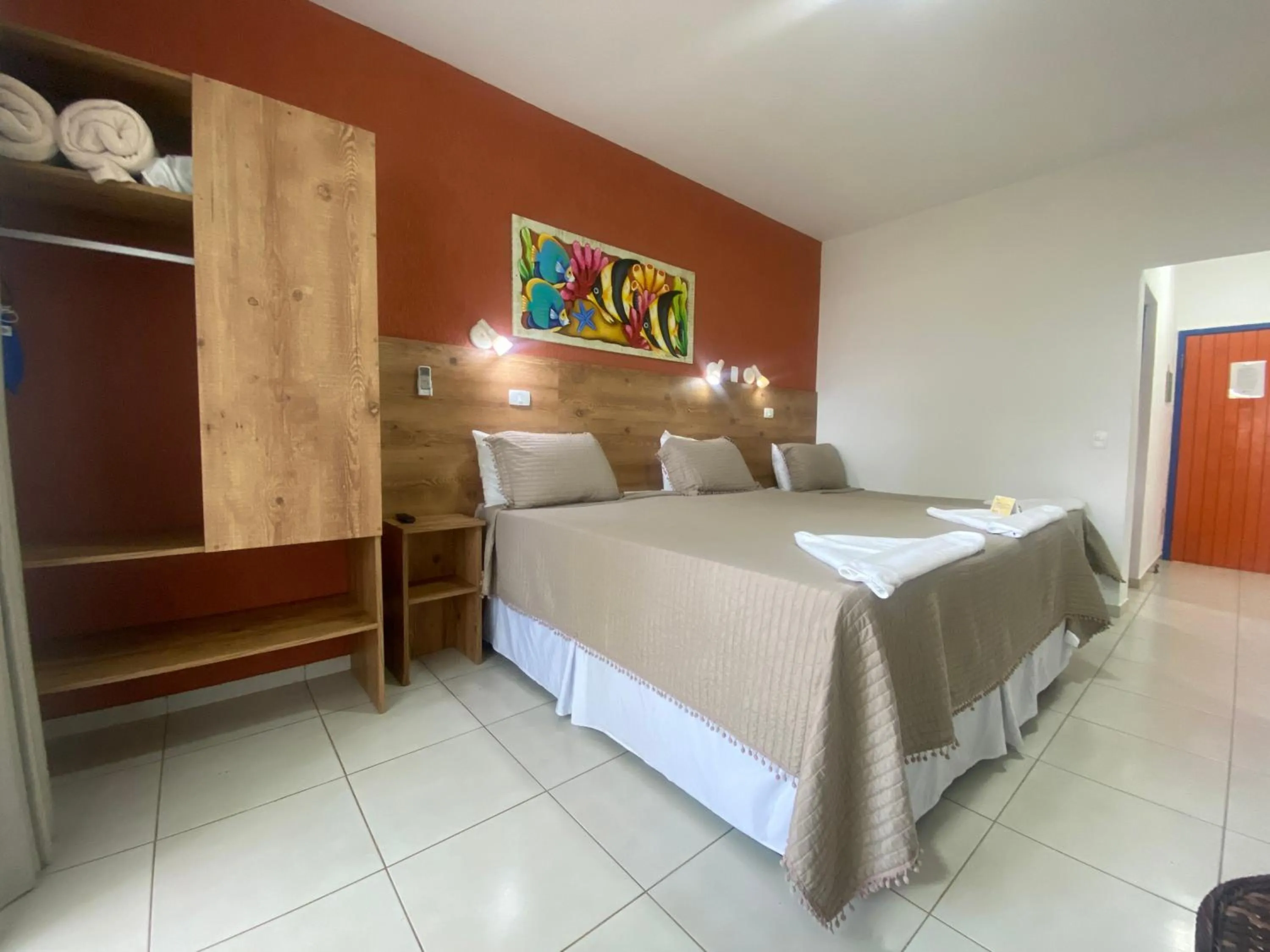 Bed in Kaliman Pousada