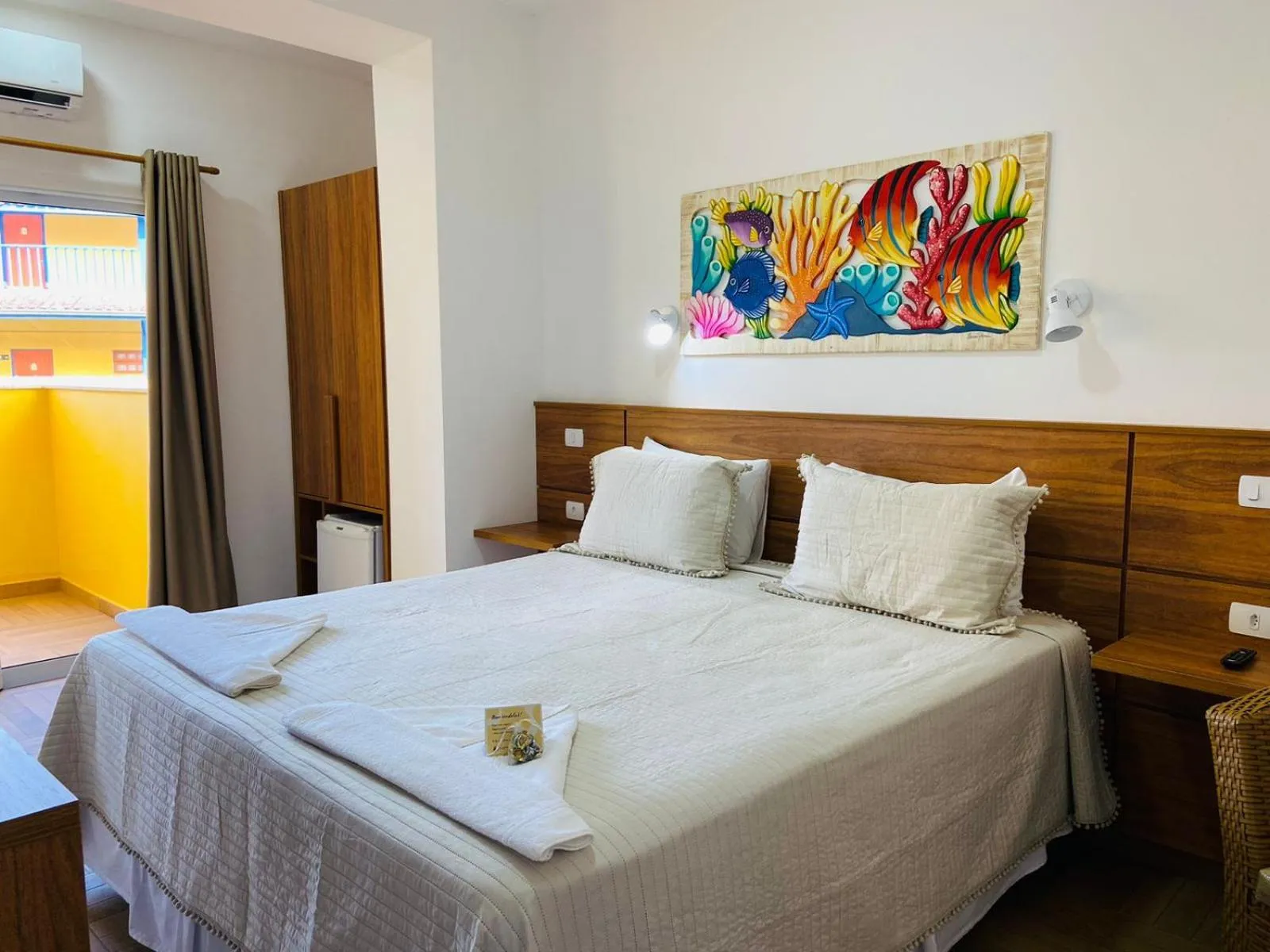 Bed in Kaliman Pousada