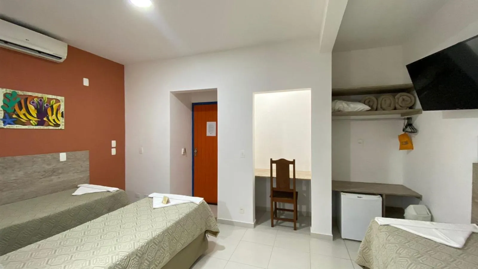 Bed in Kaliman Pousada