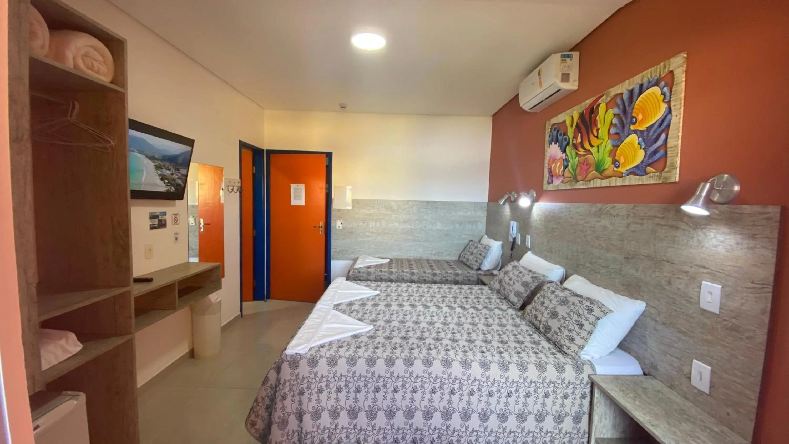 Photo of the whole room, Bed in Kaliman Pousada