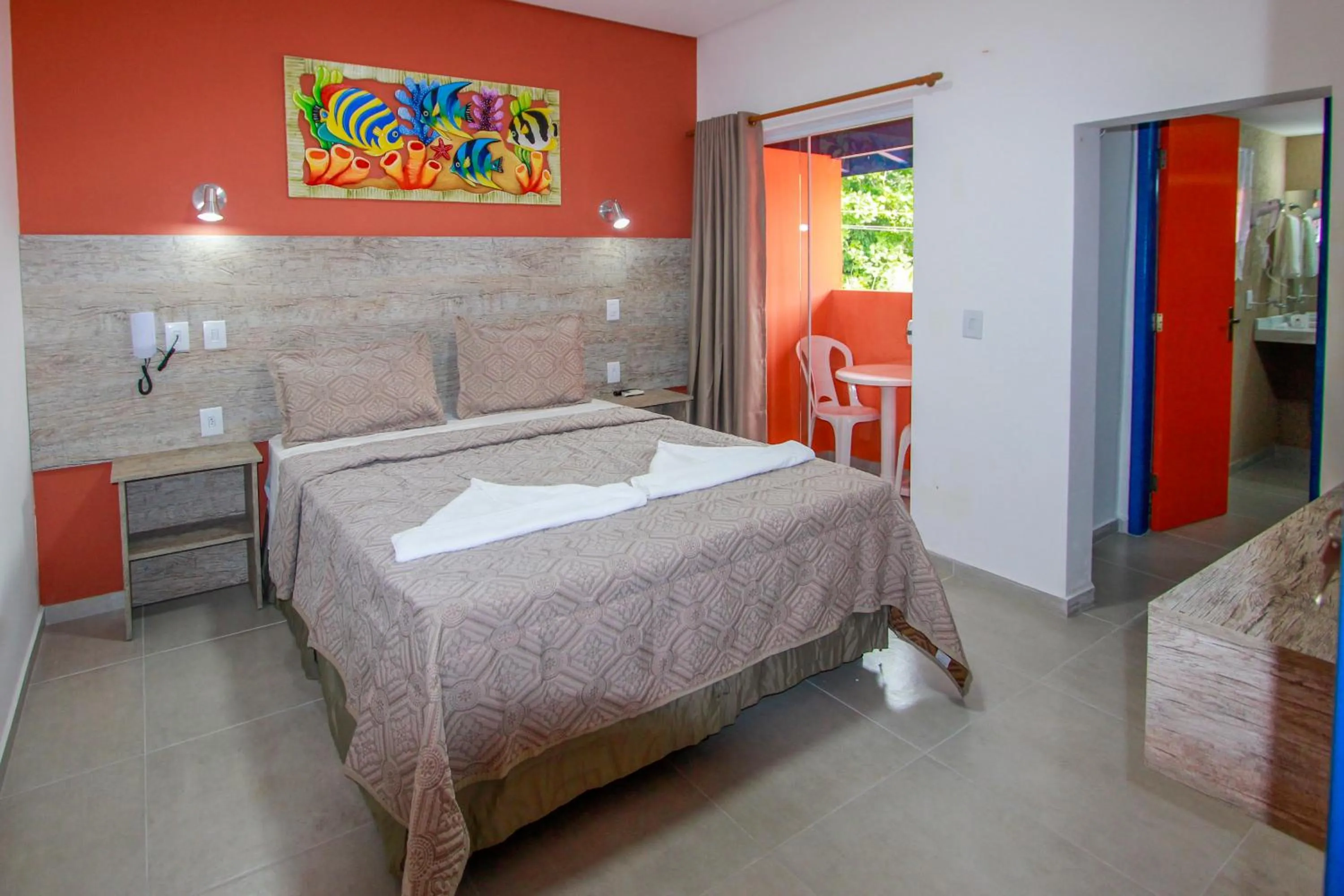 Bed in Kaliman Pousada