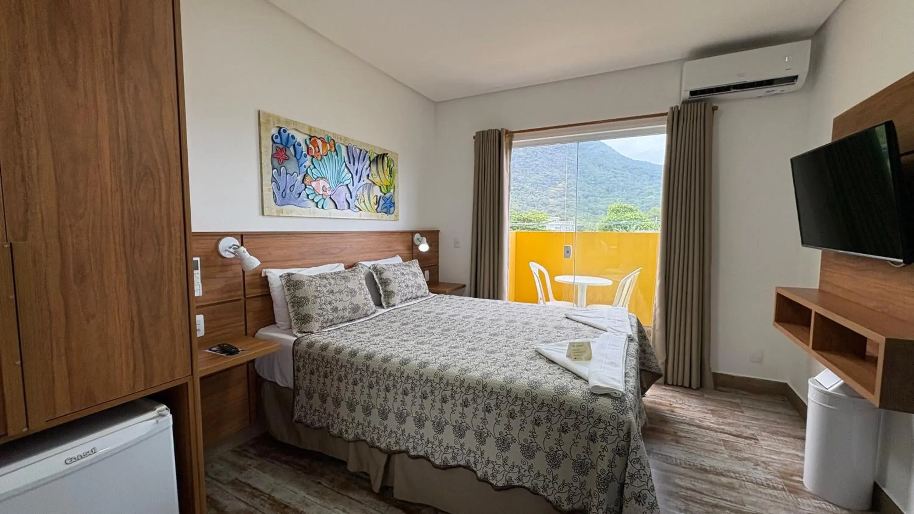 Bed in Kaliman Pousada Bed in Kaliman Pousada