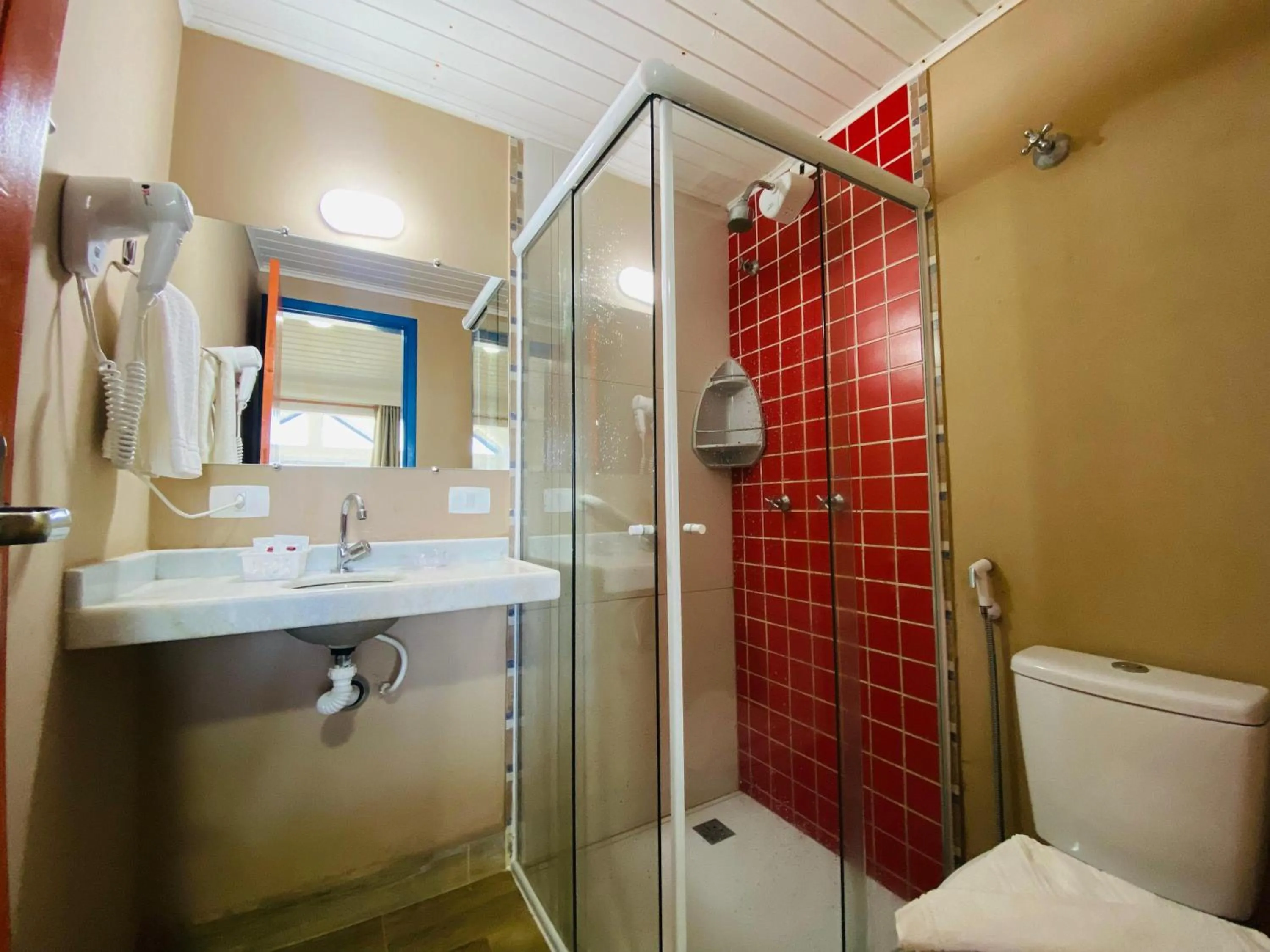 Bathroom in Kaliman Pousada