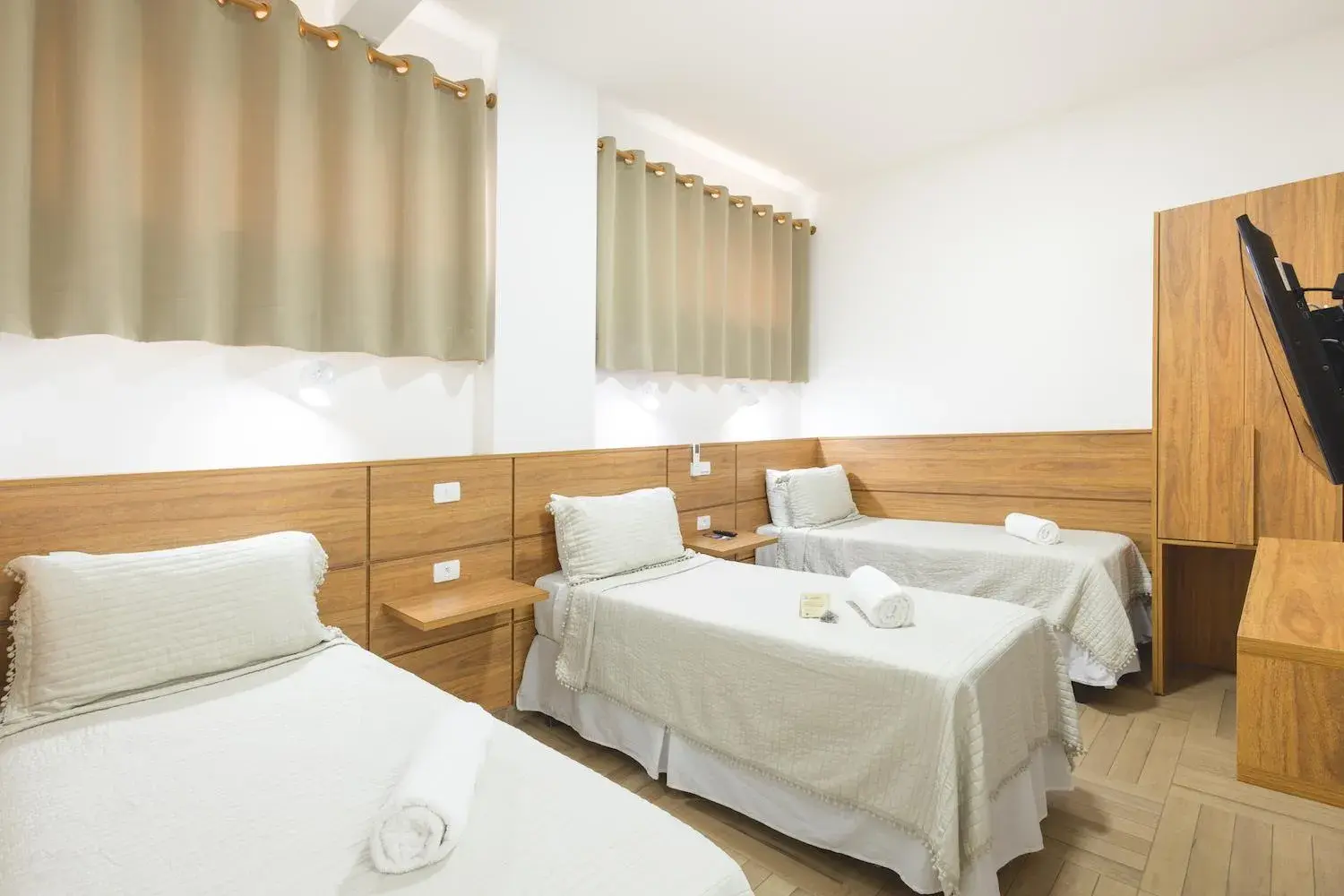 Bed in Kaliman Pousada Bed in Kaliman Pousada