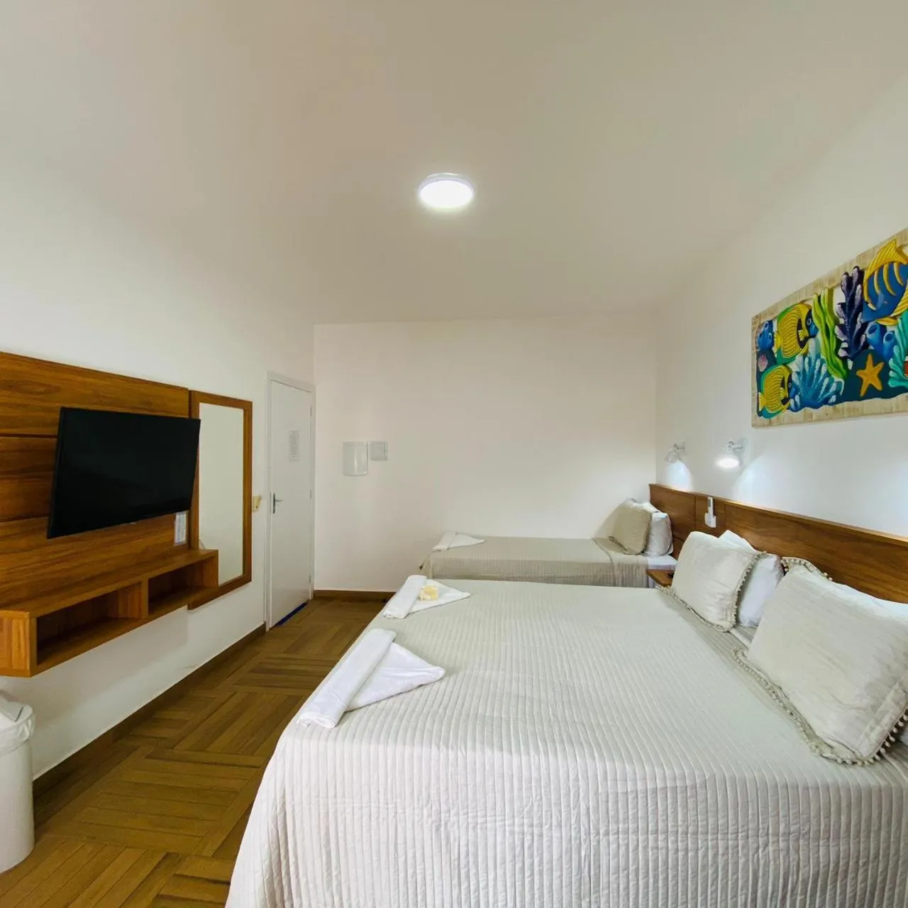 Bedroom, Bed in Kaliman Pousada