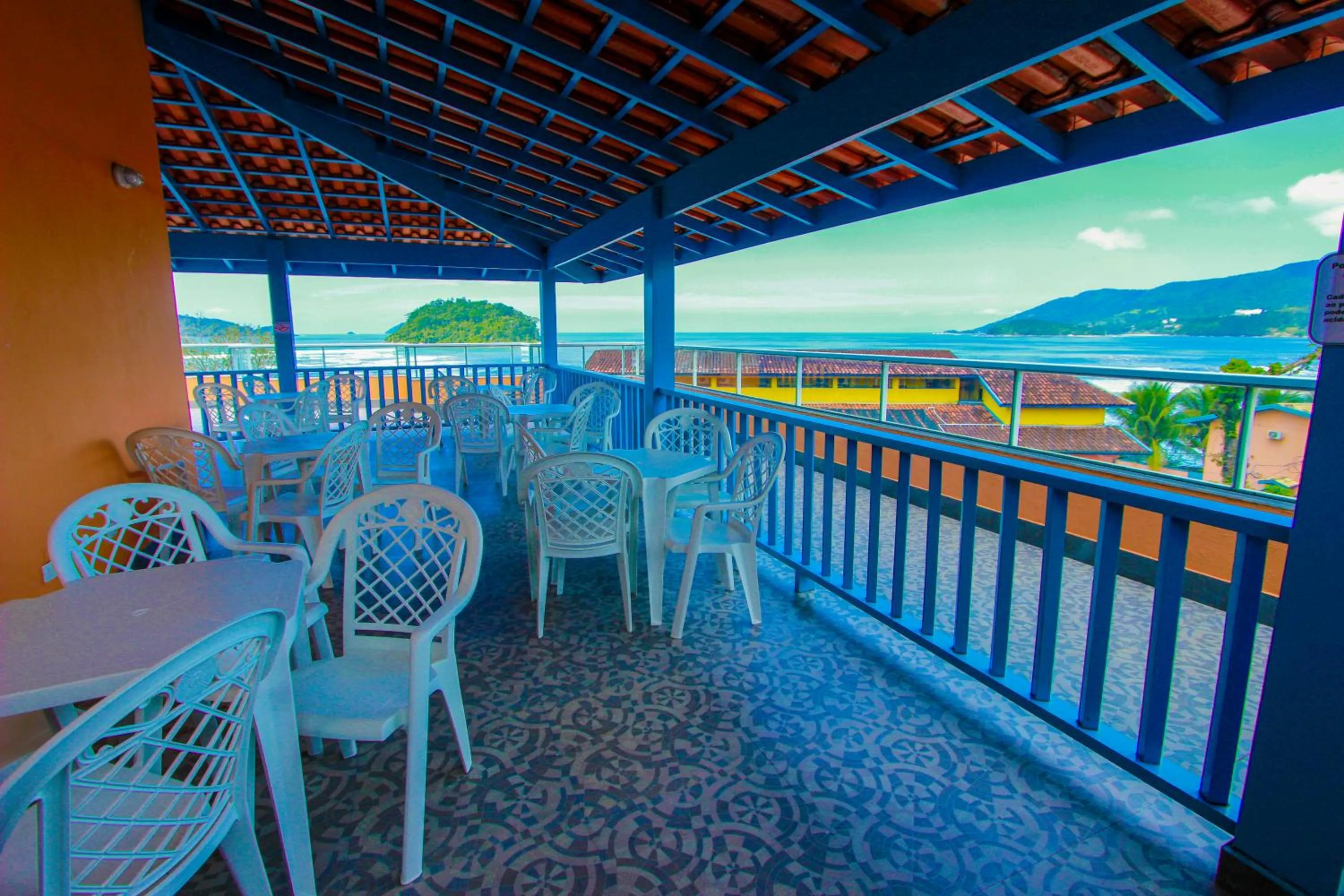 Balcony/Terrace in Kaliman Pousada