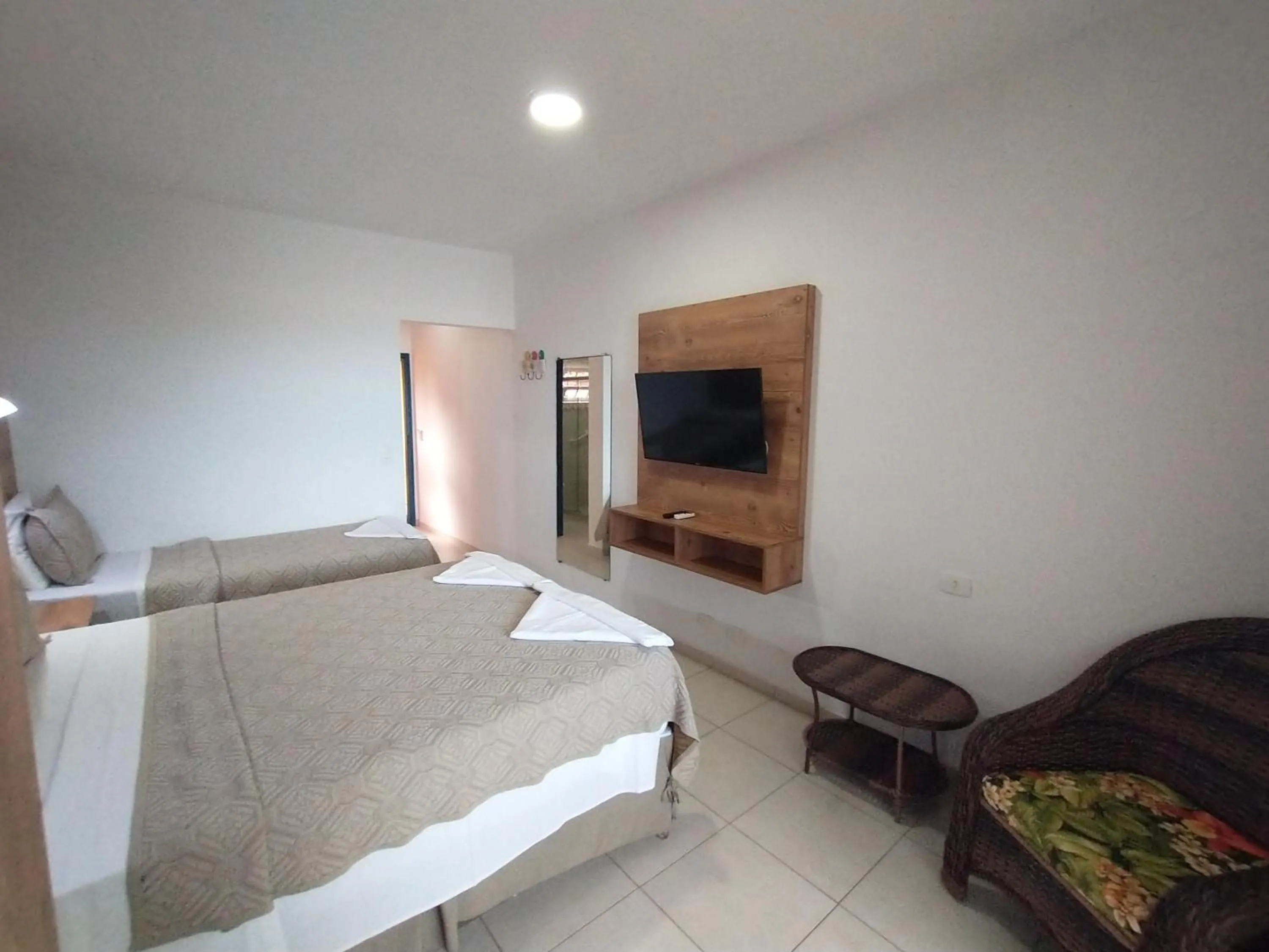 Bed in Kaliman Pousada