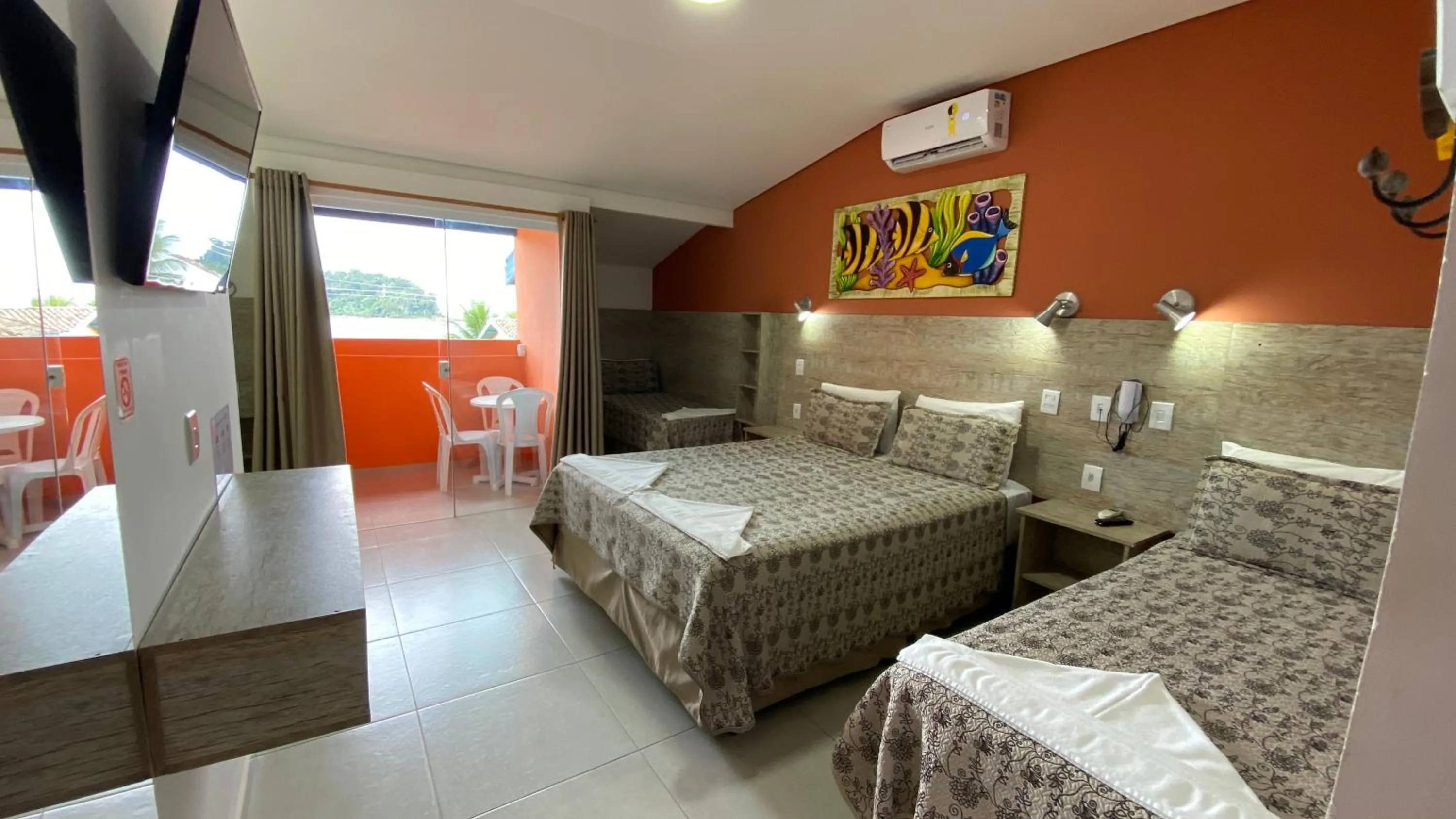 Bed in Kaliman Pousada