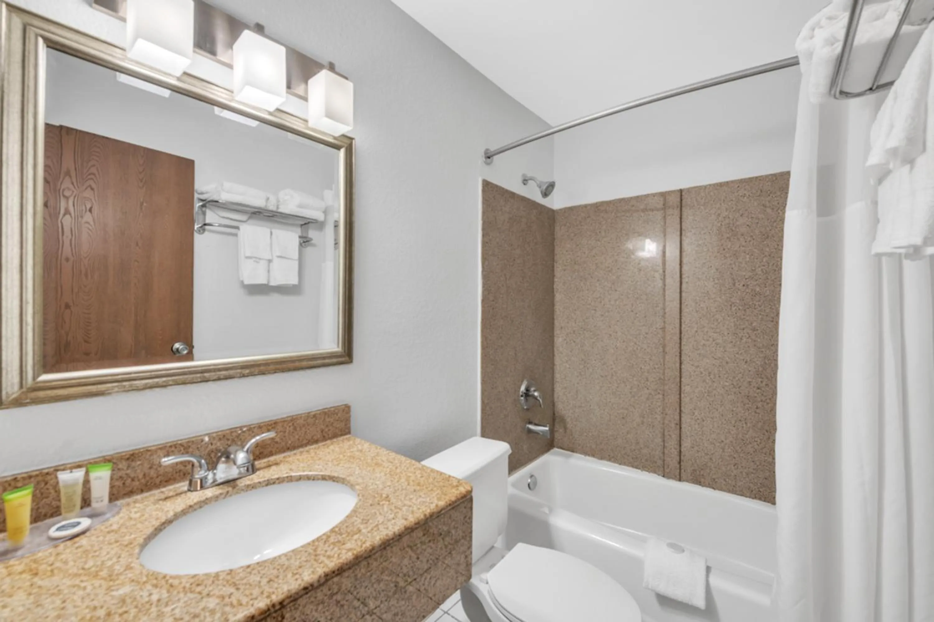 Bathroom in City Centre Inn at Newport News