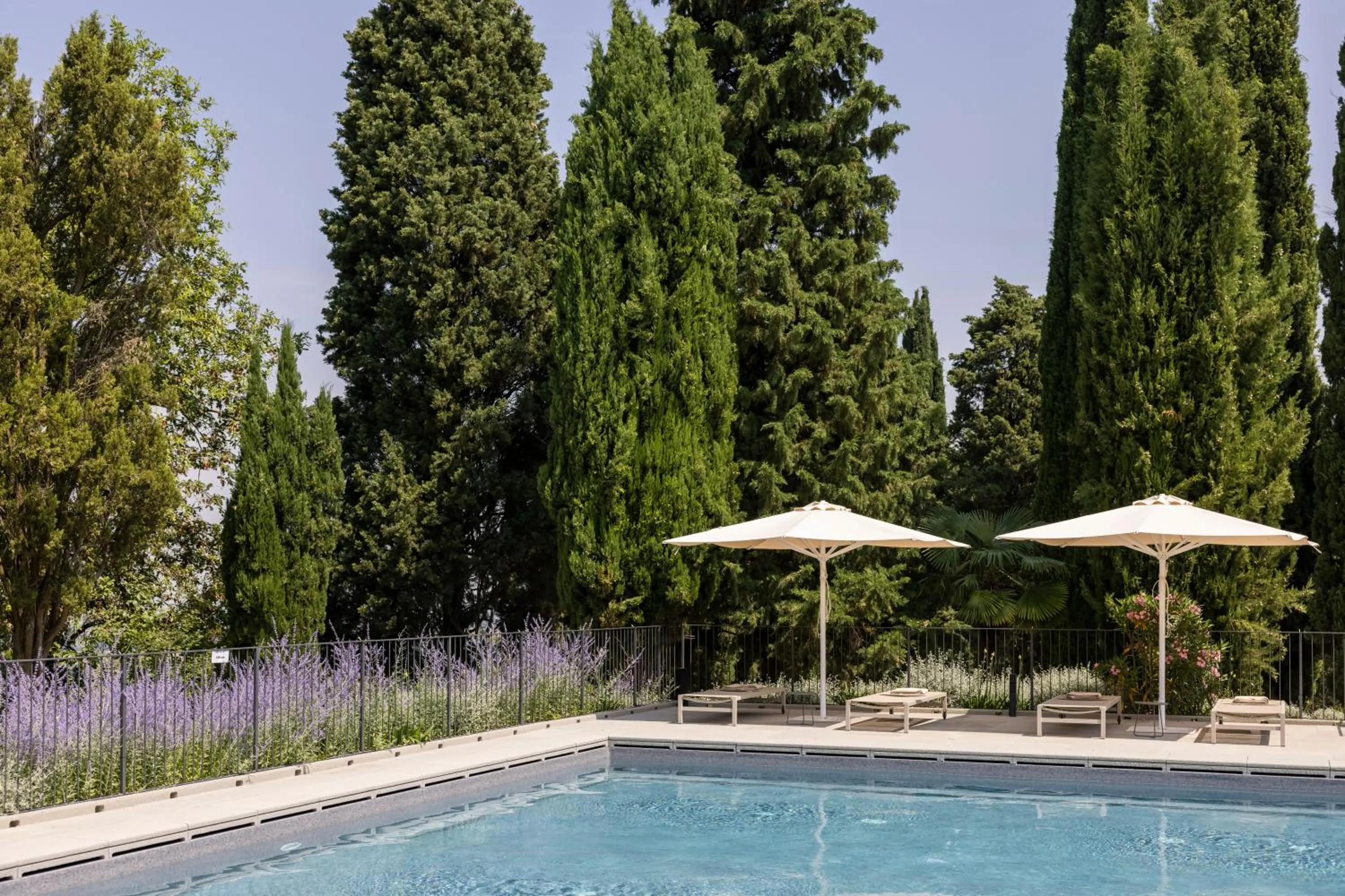 Swimming pool in Relais Roncolo 1888 - Small Luxury Hotels of the World