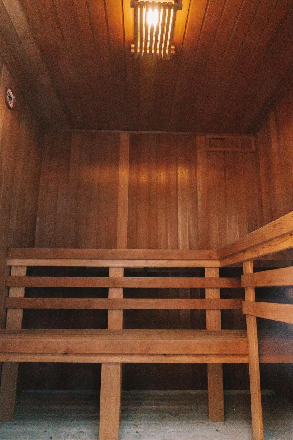 Sauna in De Ville Apartments