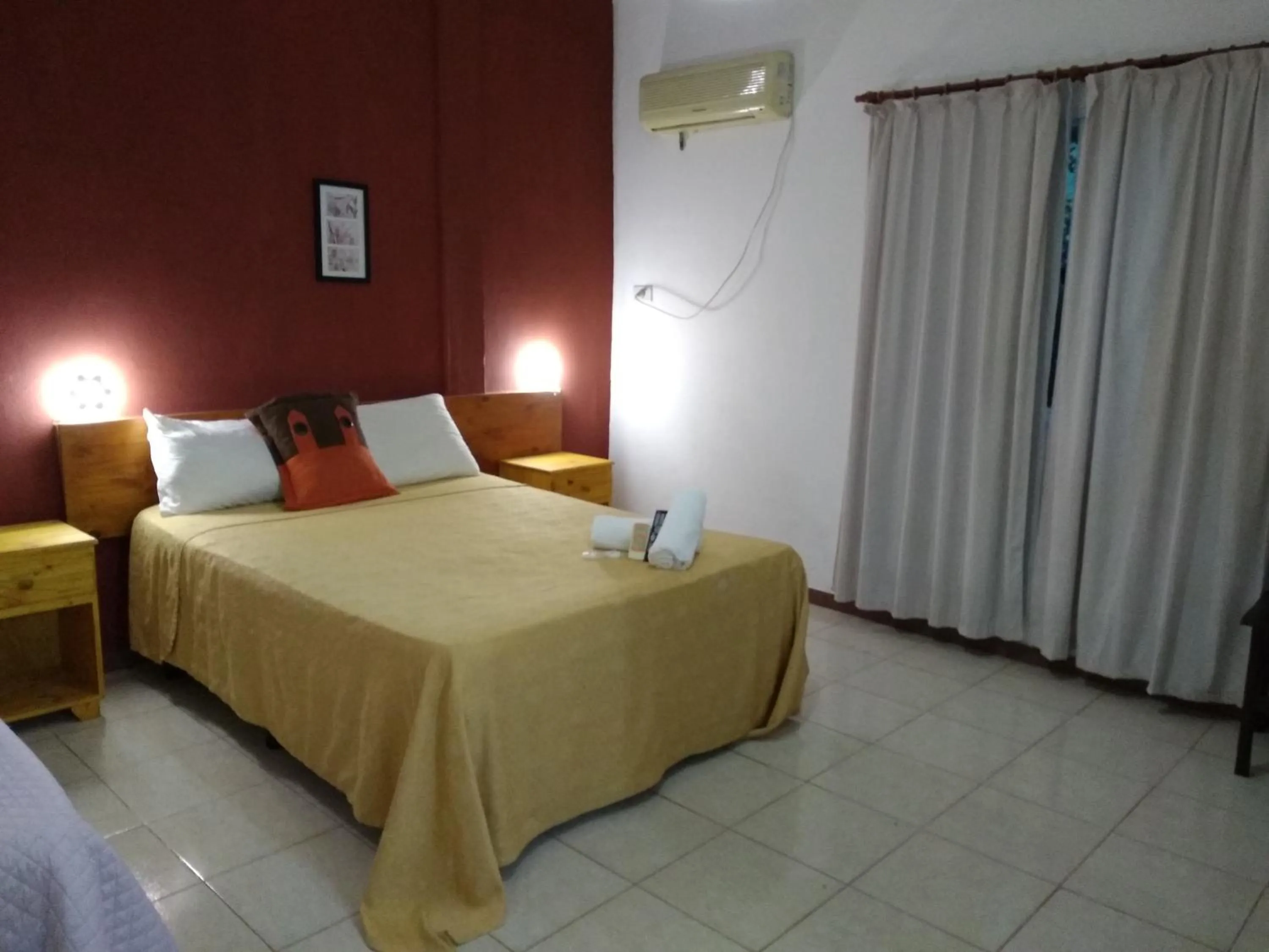 Bed in Petit Hotel Panambi