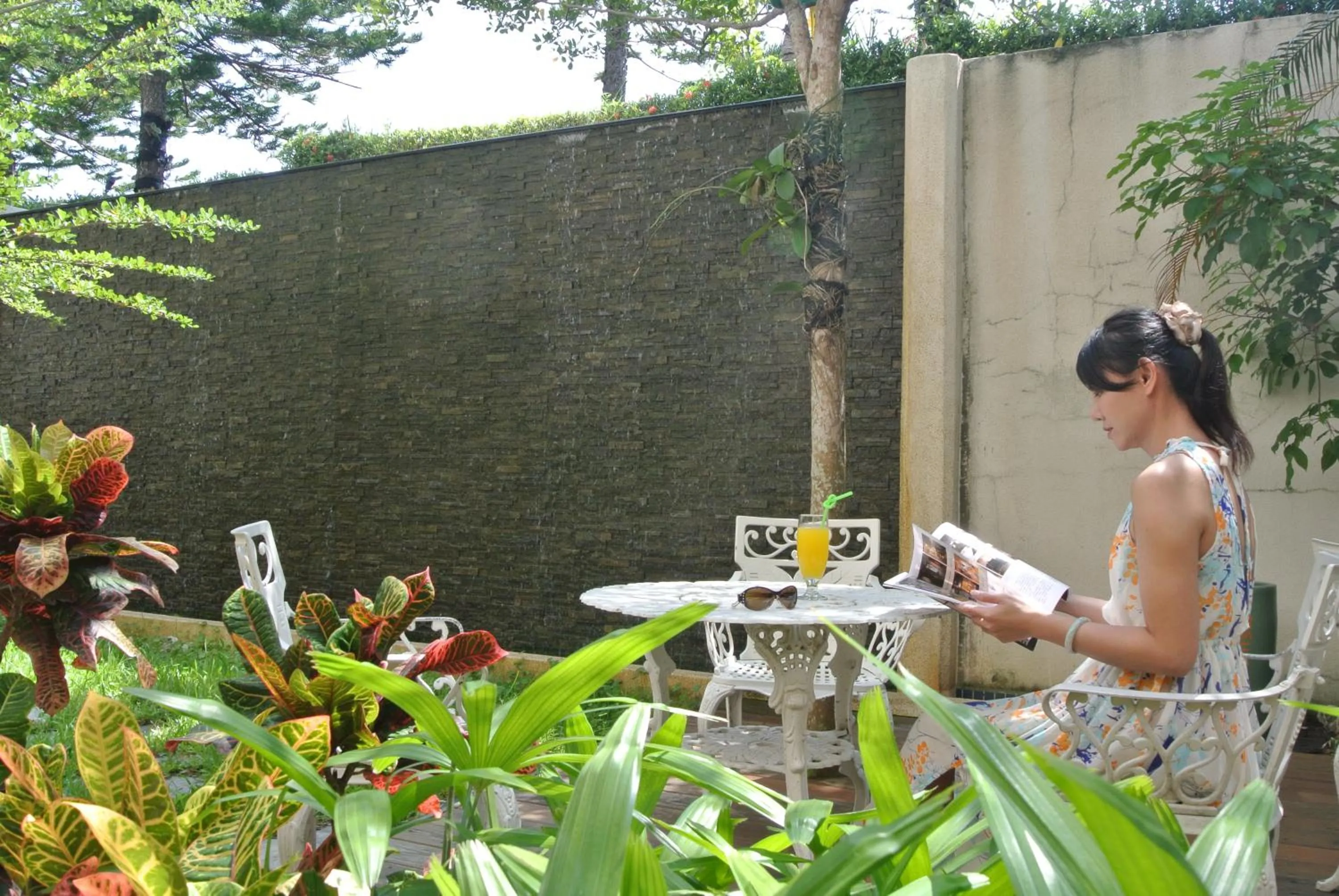 Patio in Howard Beach Resort Kenting
